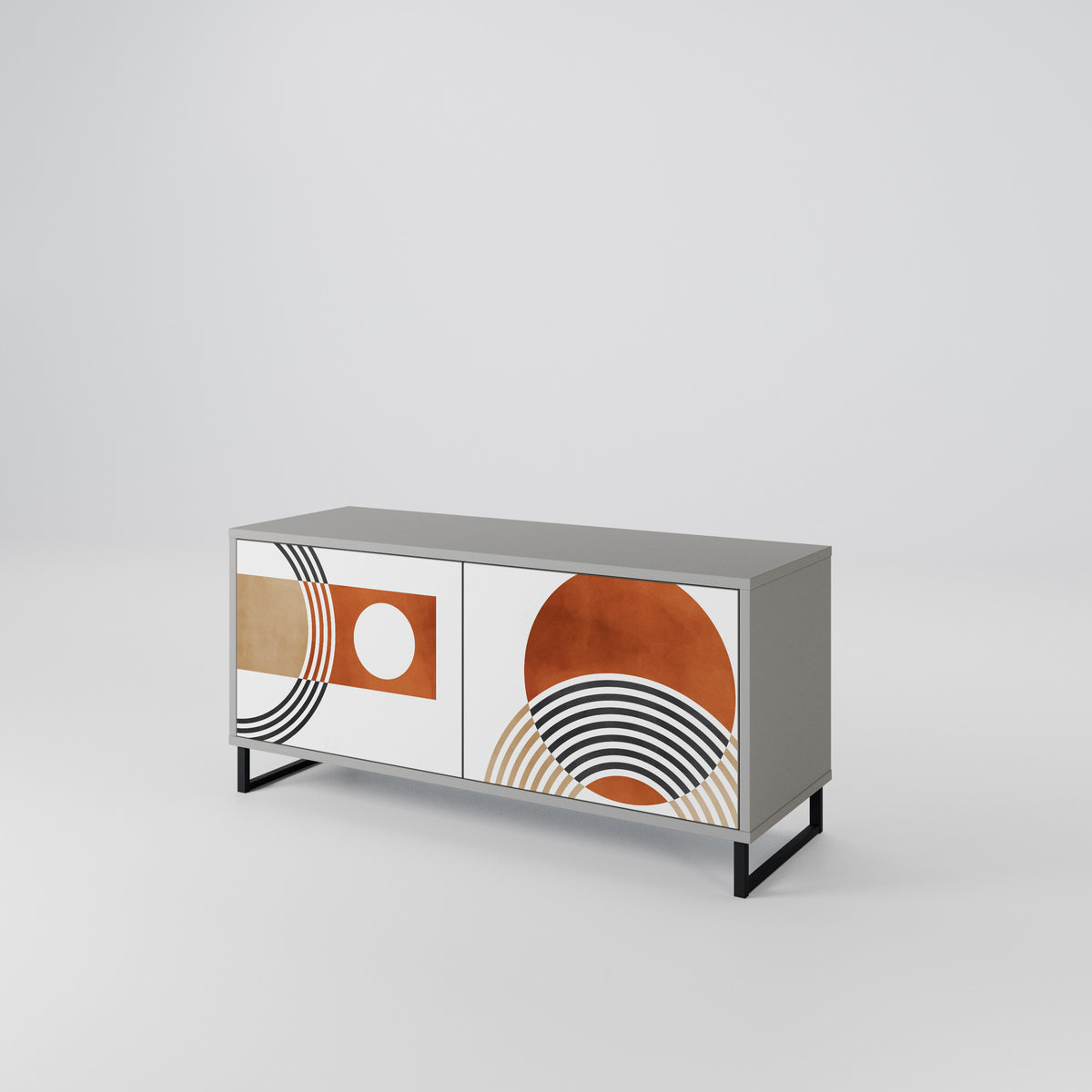 CIRCLE RHYTM Mobile TV Compatto a 2 Ante