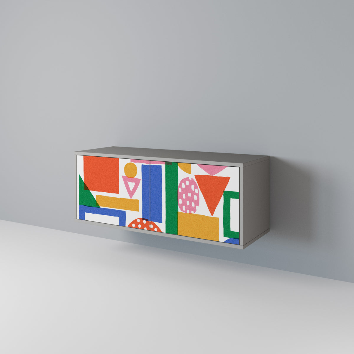 GEOMETRIC GLIMMER Mobile TV Compatto a 2 Ante