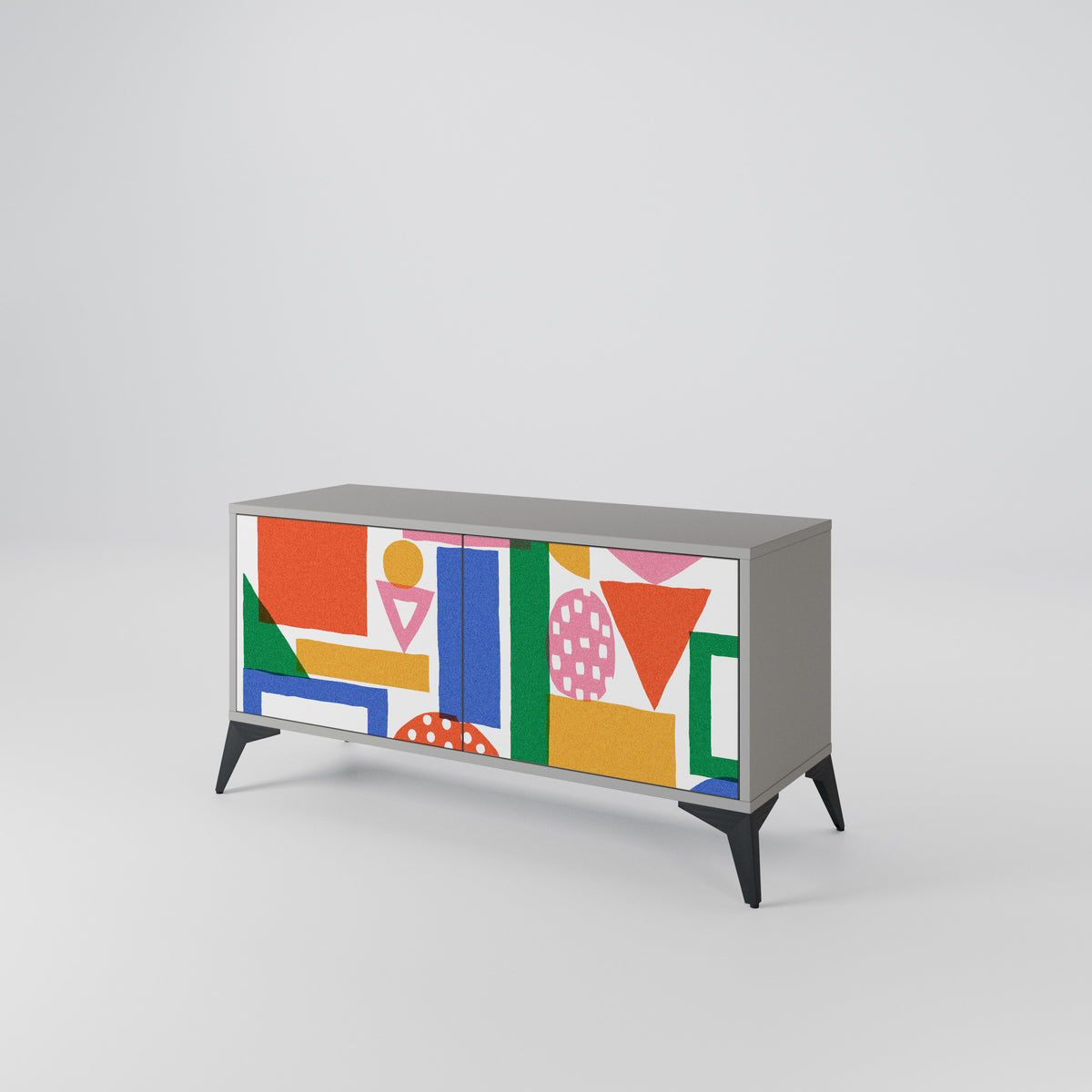 GEOMETRIC GLIMMER Mobile TV Compatto a 2 Ante