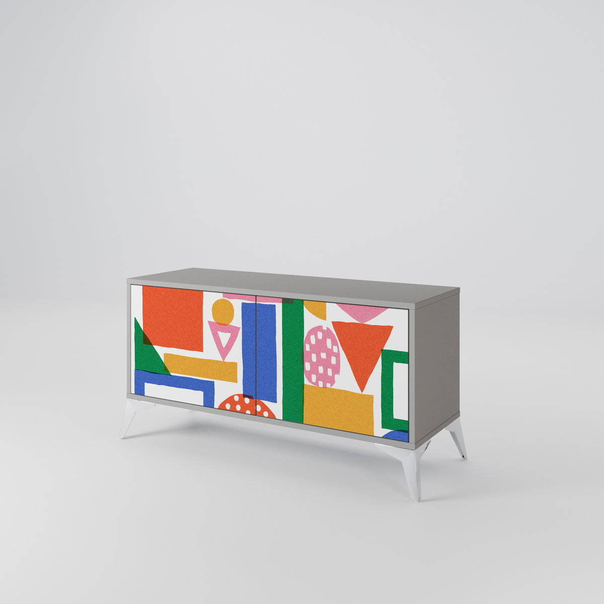 GEOMETRIC GLIMMER Mobile TV Compatto a 2 Ante
