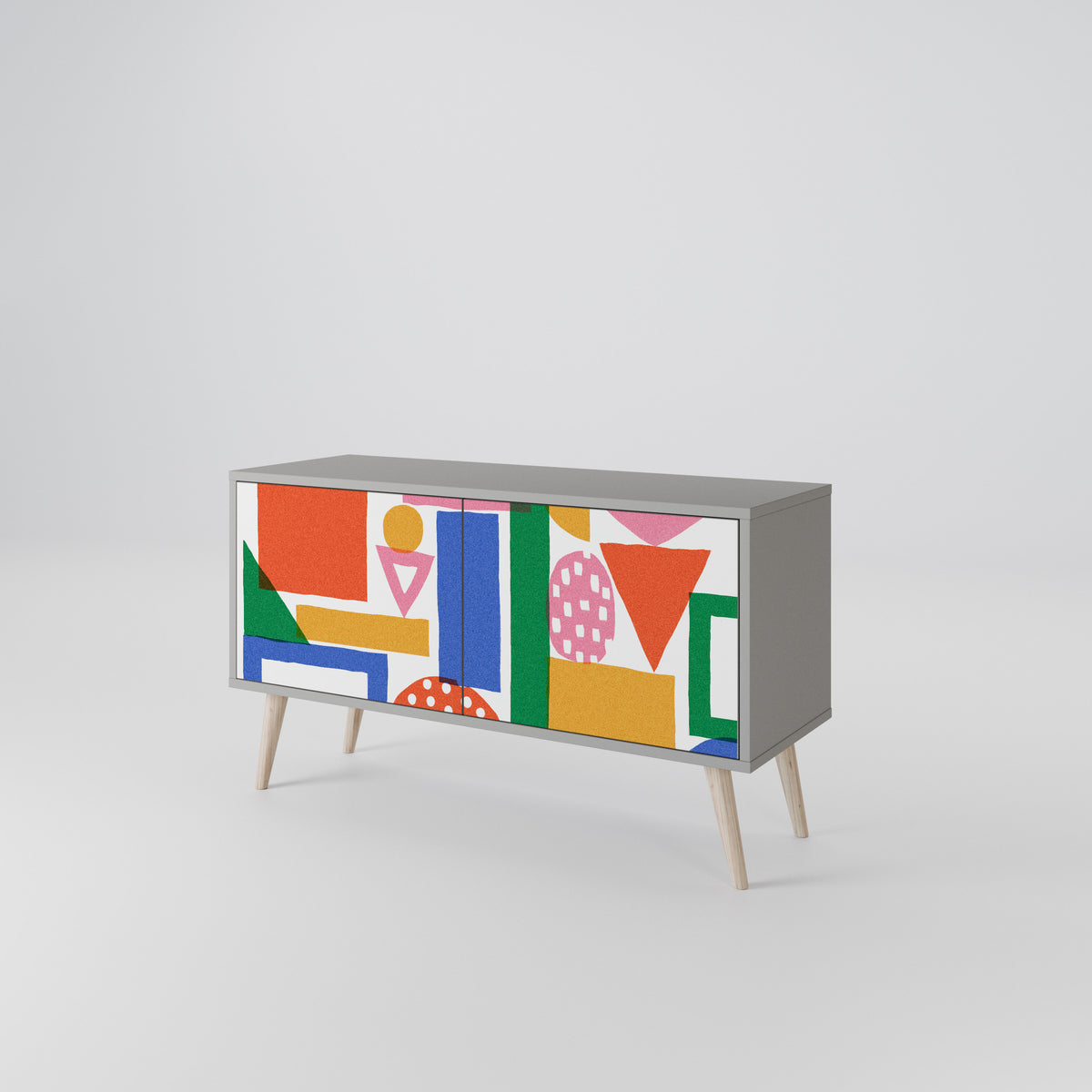 GEOMETRIC GLIMMER Mobile TV Compatto a 2 Ante