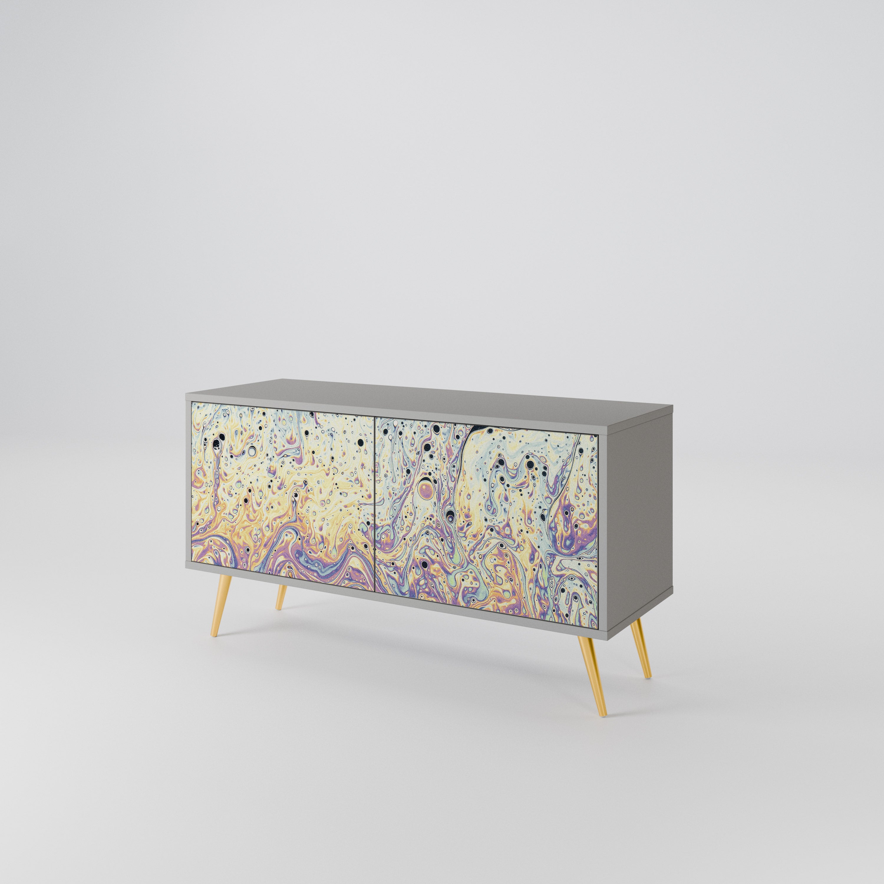 MOSAIC OF COLORS Compact 2-Door TV Cabinet