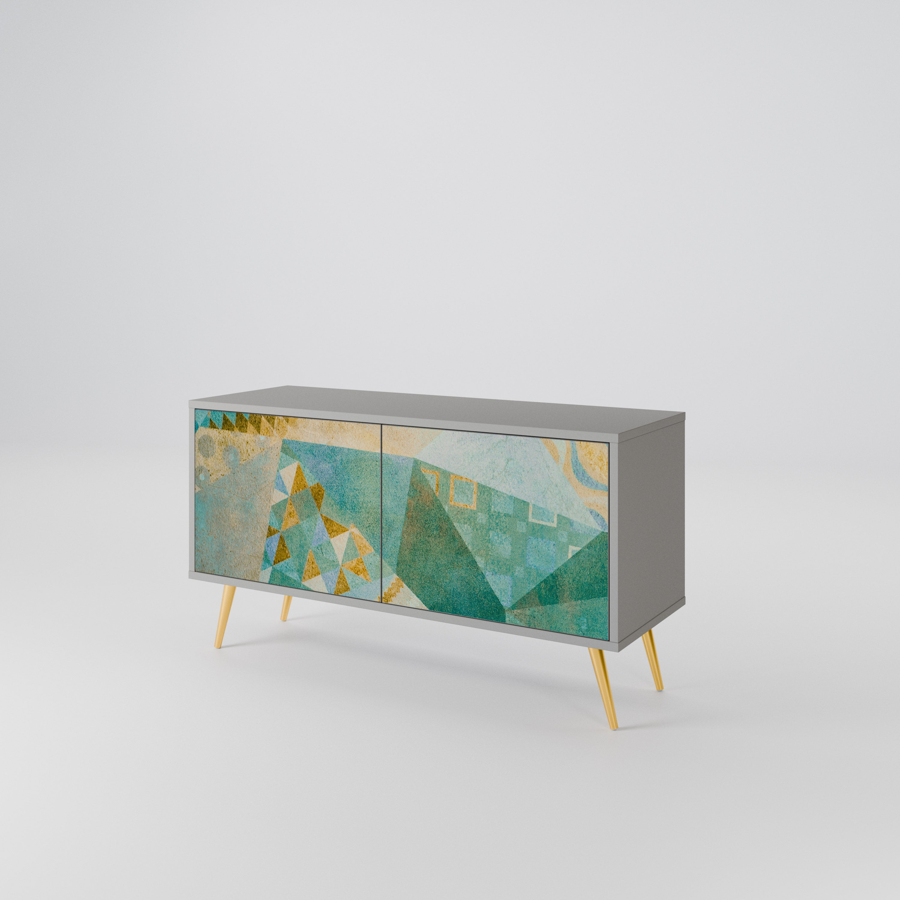 SPECTRUM SPLENDOR Compact 2-Door TV Cabinet