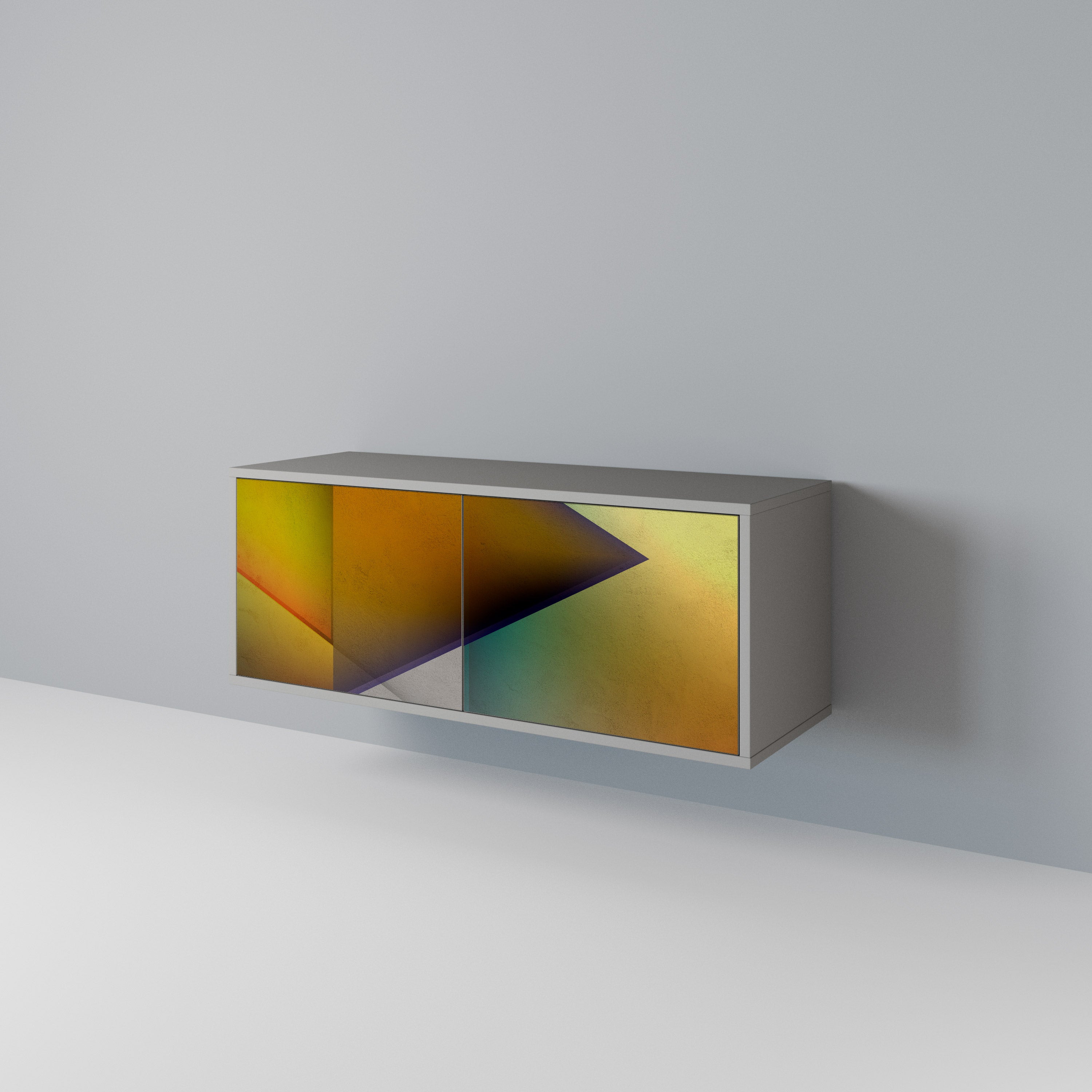 PIERCING SHARPNESS Móvel de TV Compacto de 2 Portas