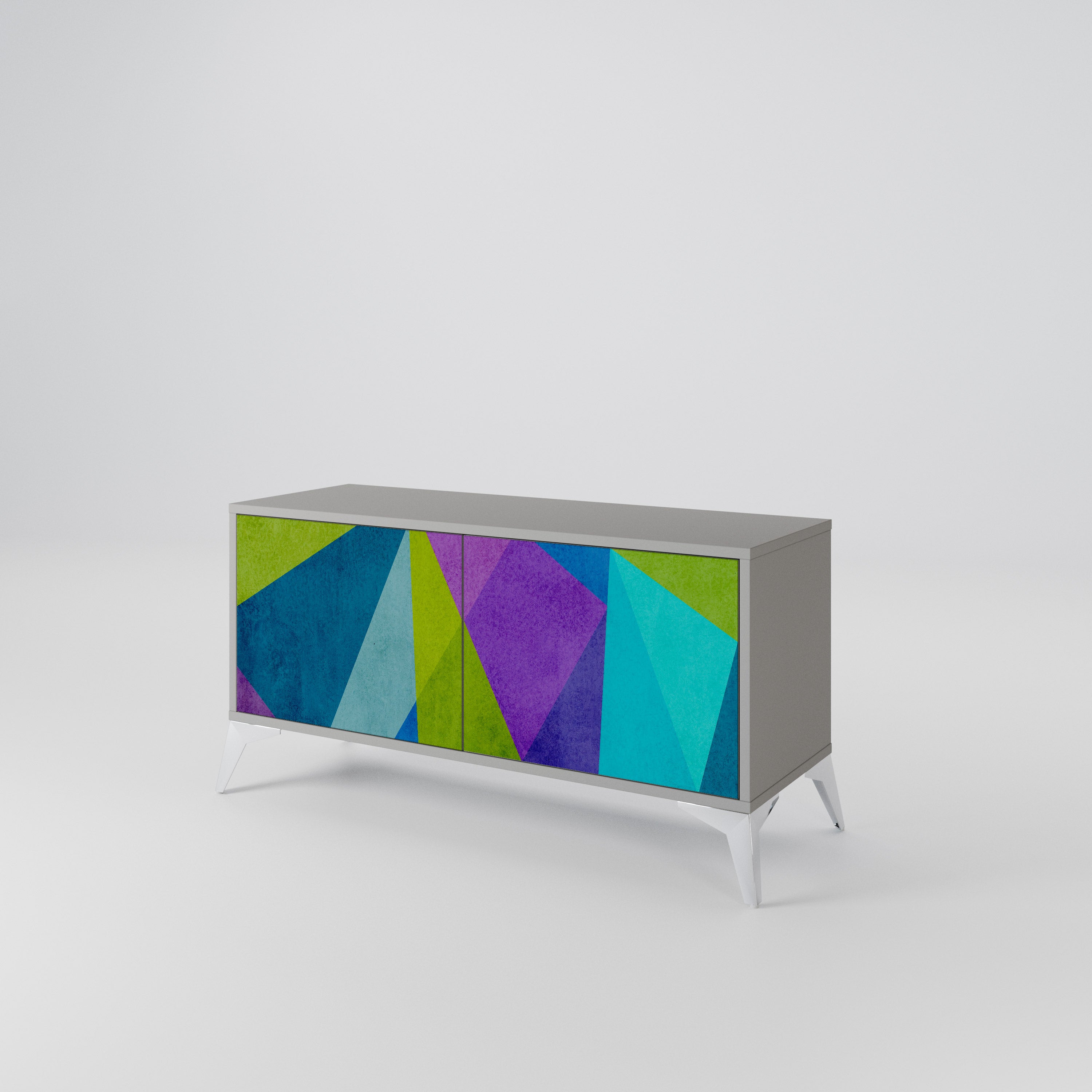 COLD SHOWCASE Mueble de TV Compacto de 2 puertas