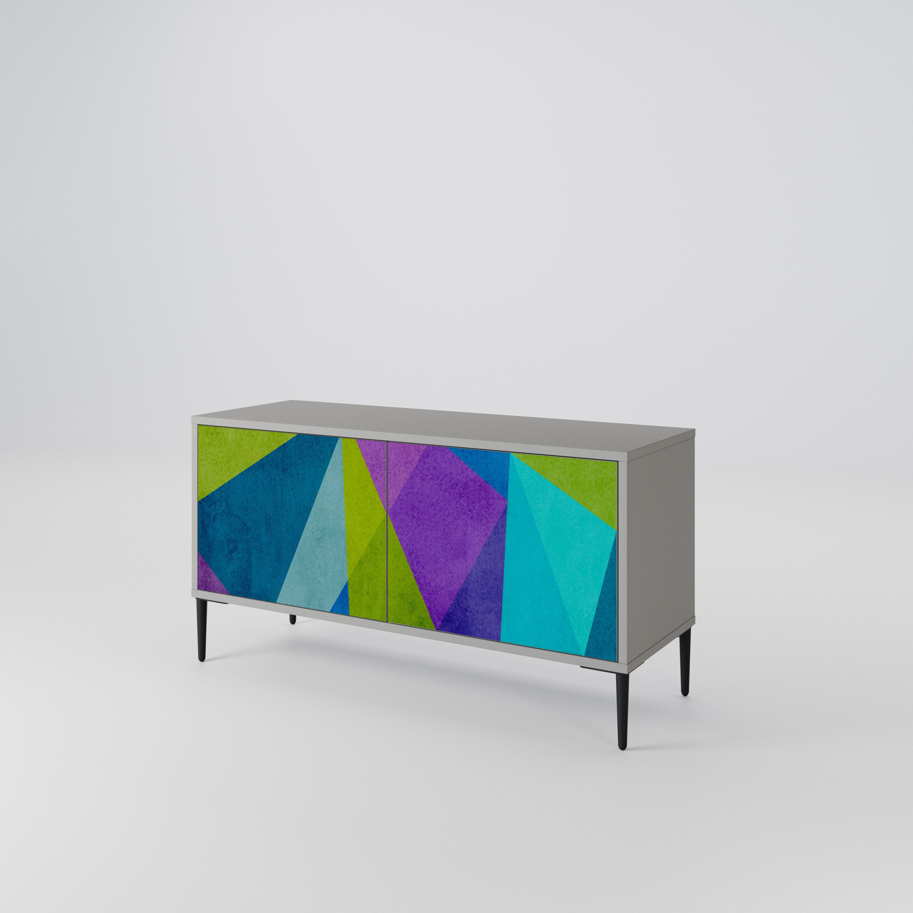 COLD SHOWCASE Mueble de TV Compacto de 2 puertas
