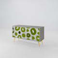 GREEN RHAPSODY Compact 2-Door TV Cabinet