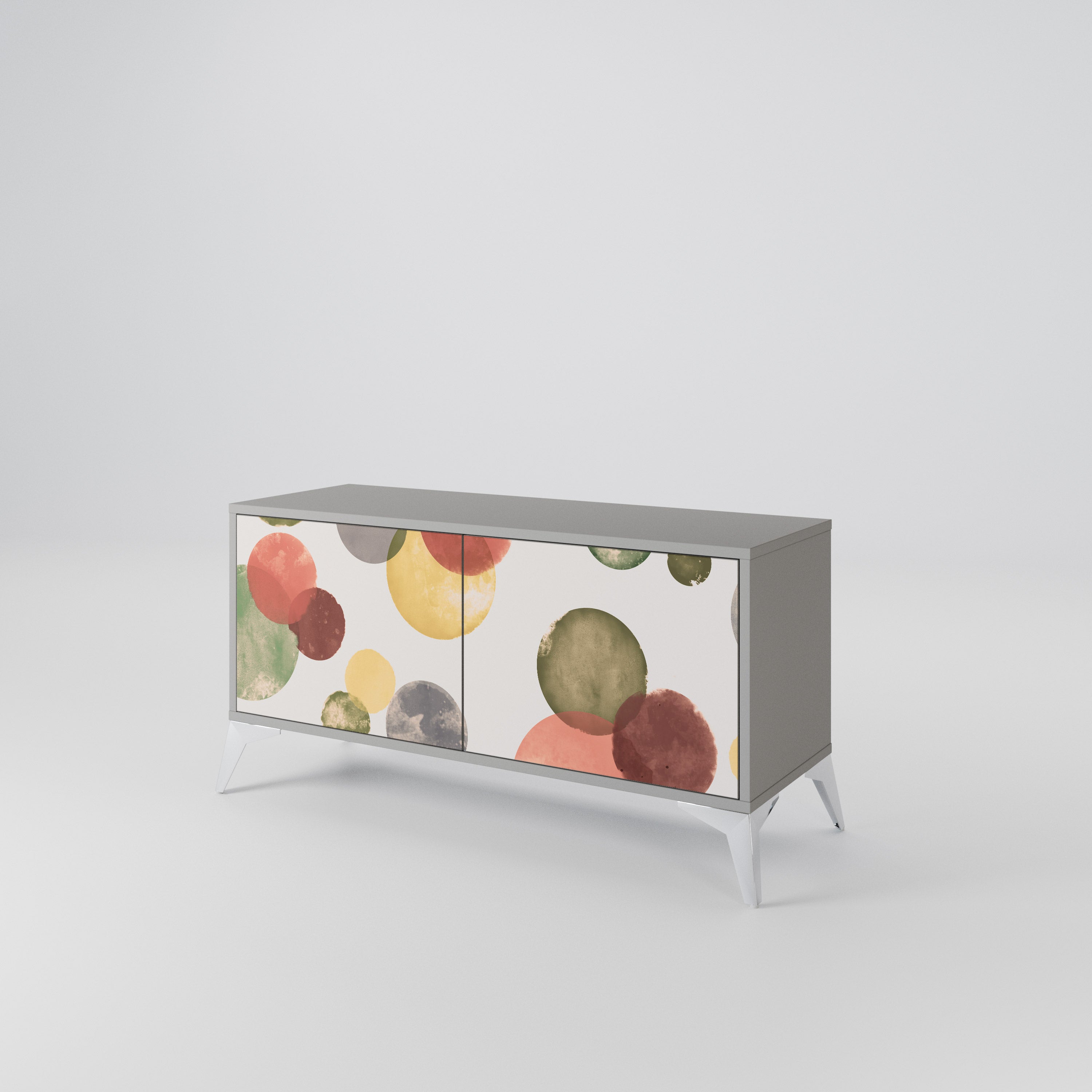 FLEETING HAPPINESS Mueble de TV Compacto de 2 puertas