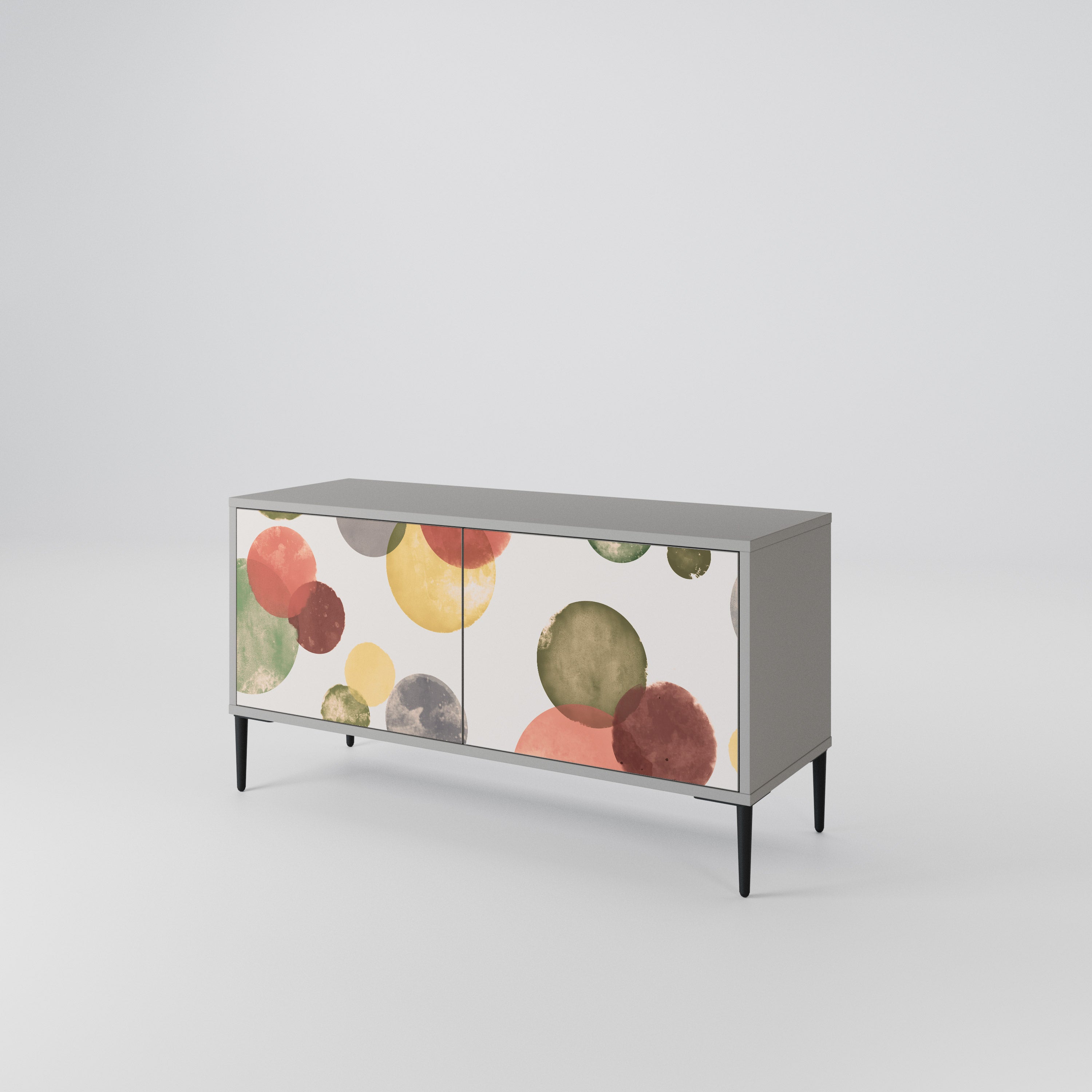 FLEETING HAPPINESS Mueble de TV Compacto de 2 puertas