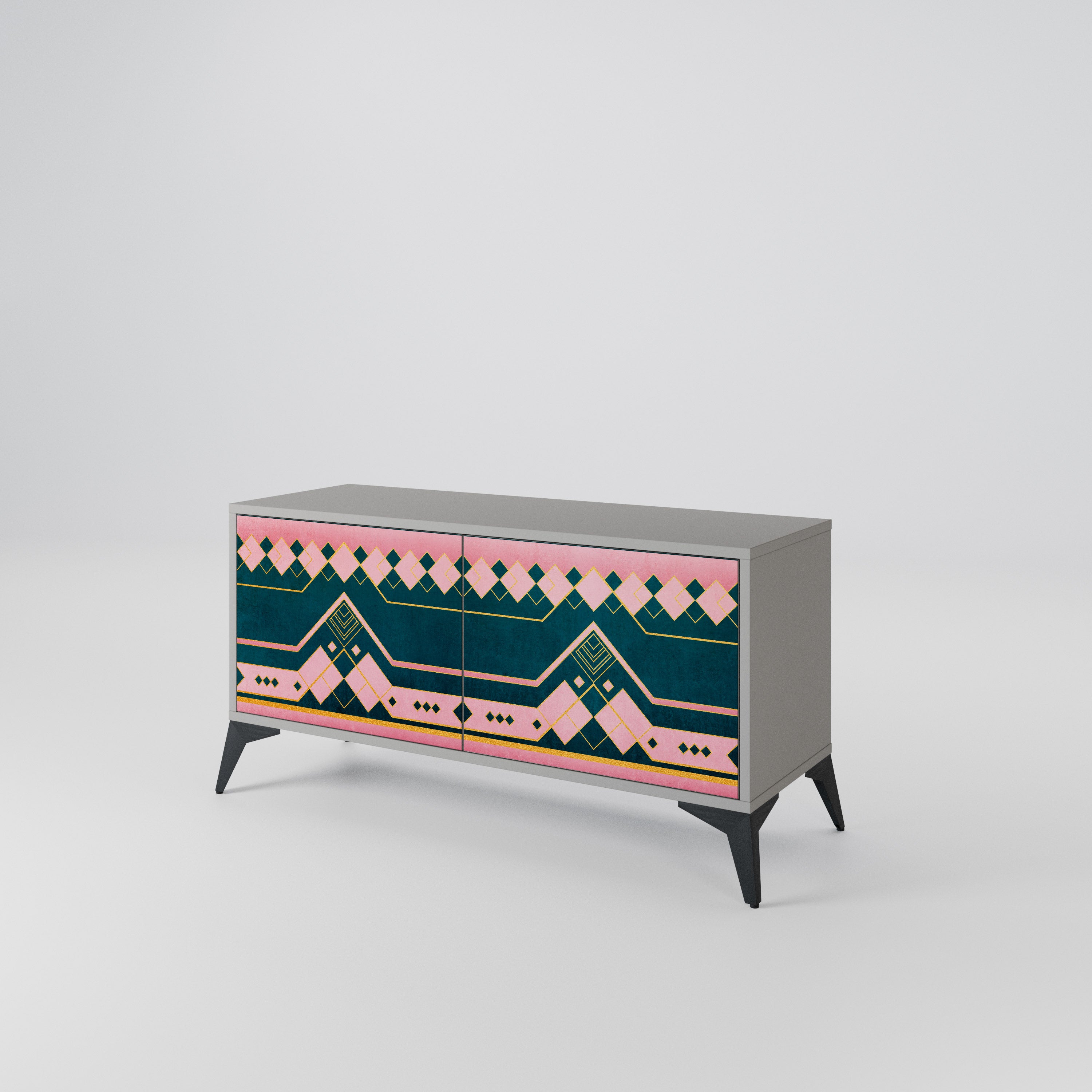 ROYAL COMPOSITION Mueble de TV Compacto de 2 puertas