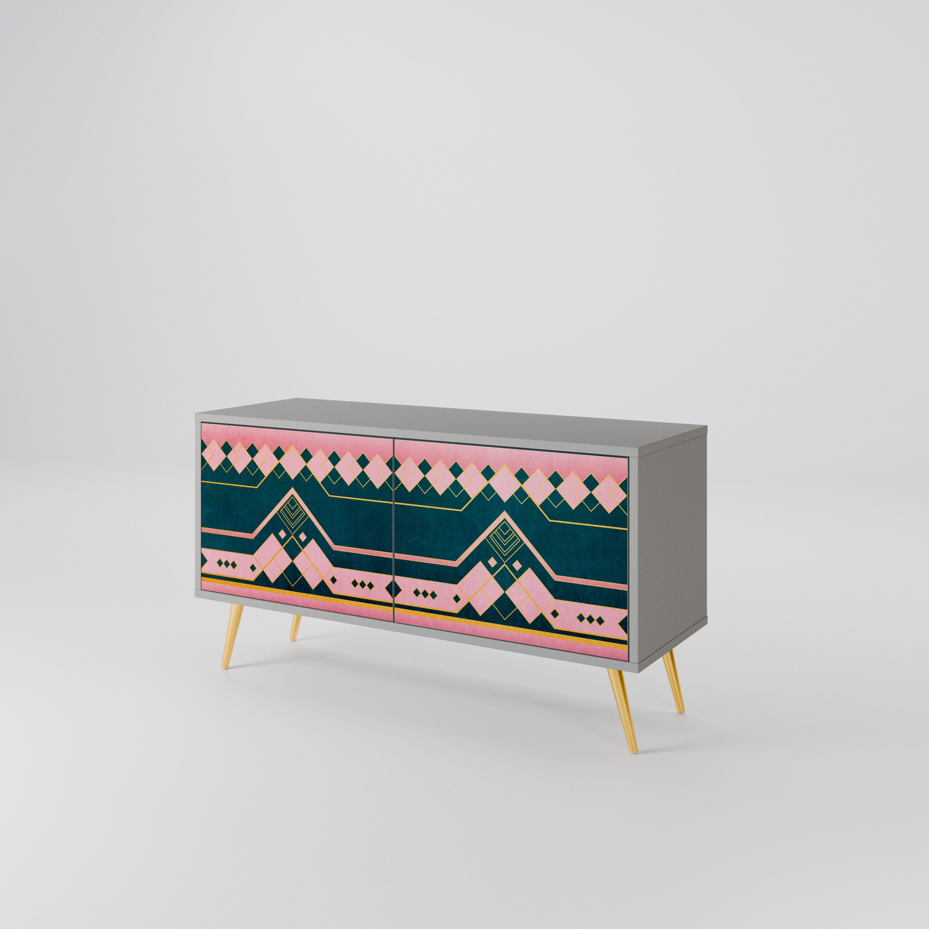 ROYAL COMPOSITION Mueble de TV Compacto de 2 puertas