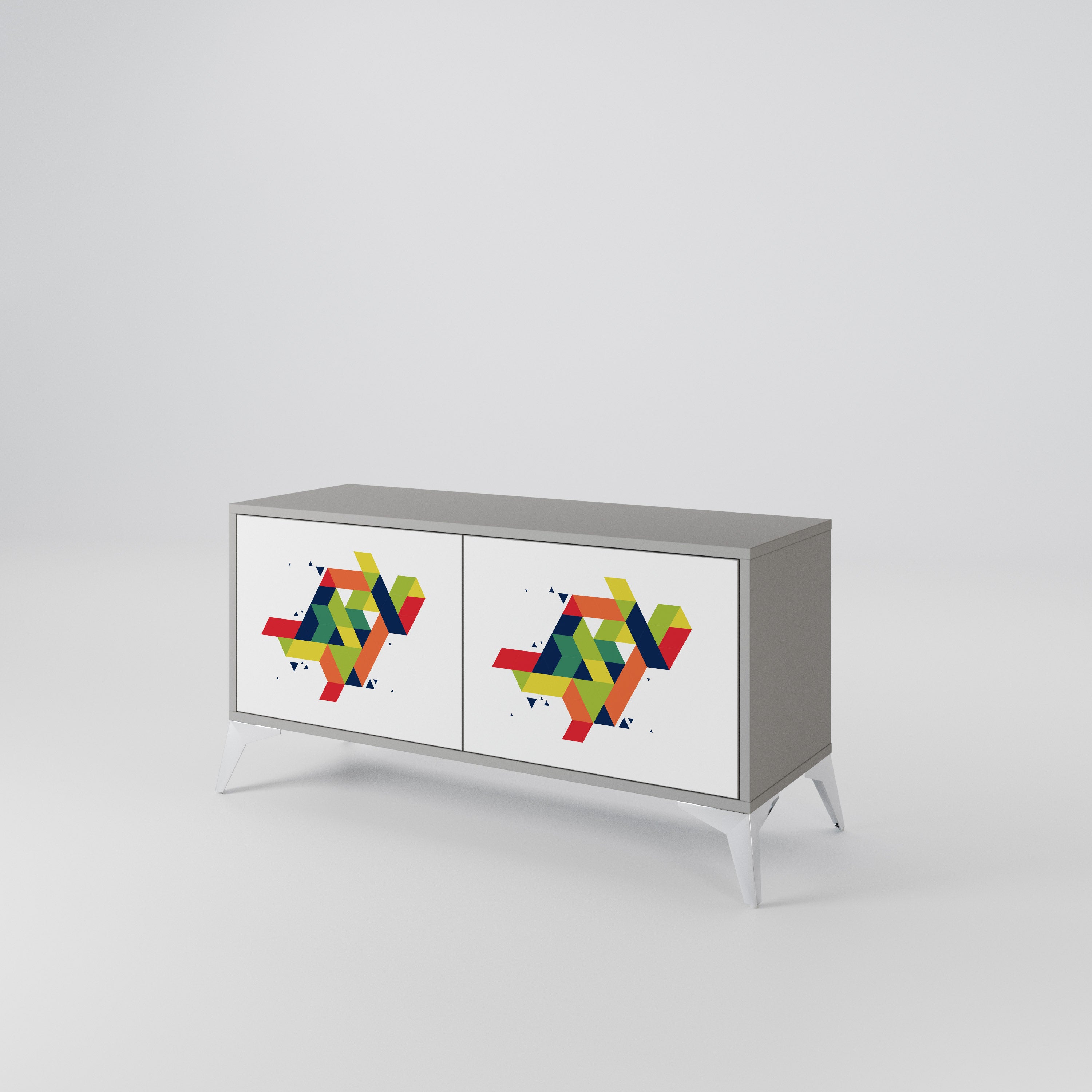 FUTURE SIGN Kompaktní dvoudveřový TV stolek