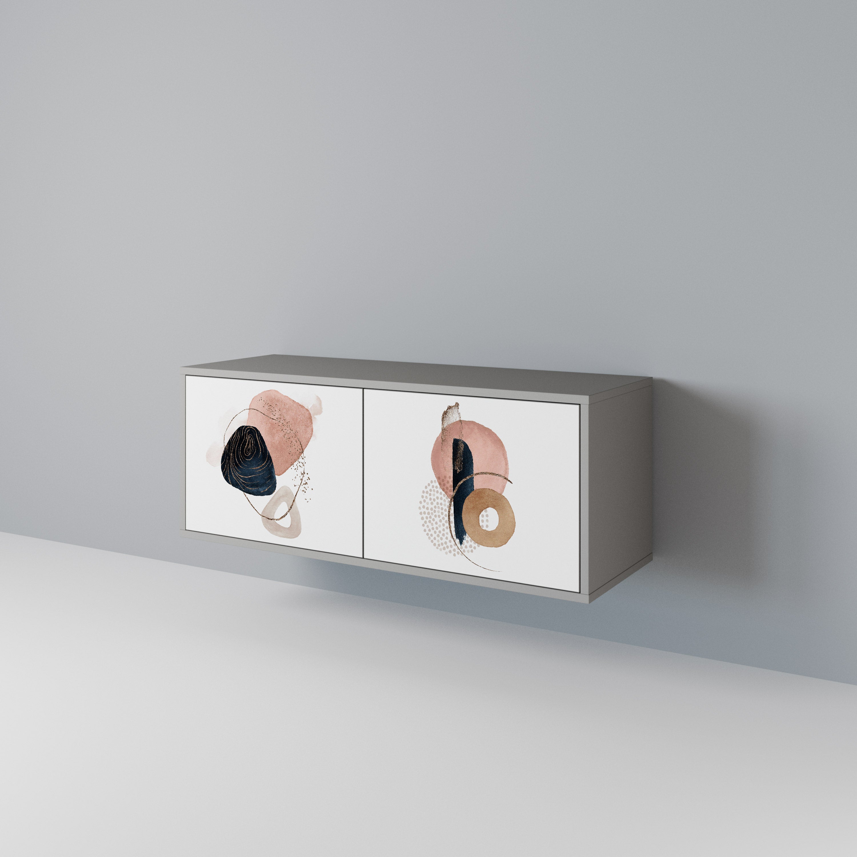 COLORFUL SHAPES Compact 2-Door TV Cabinet