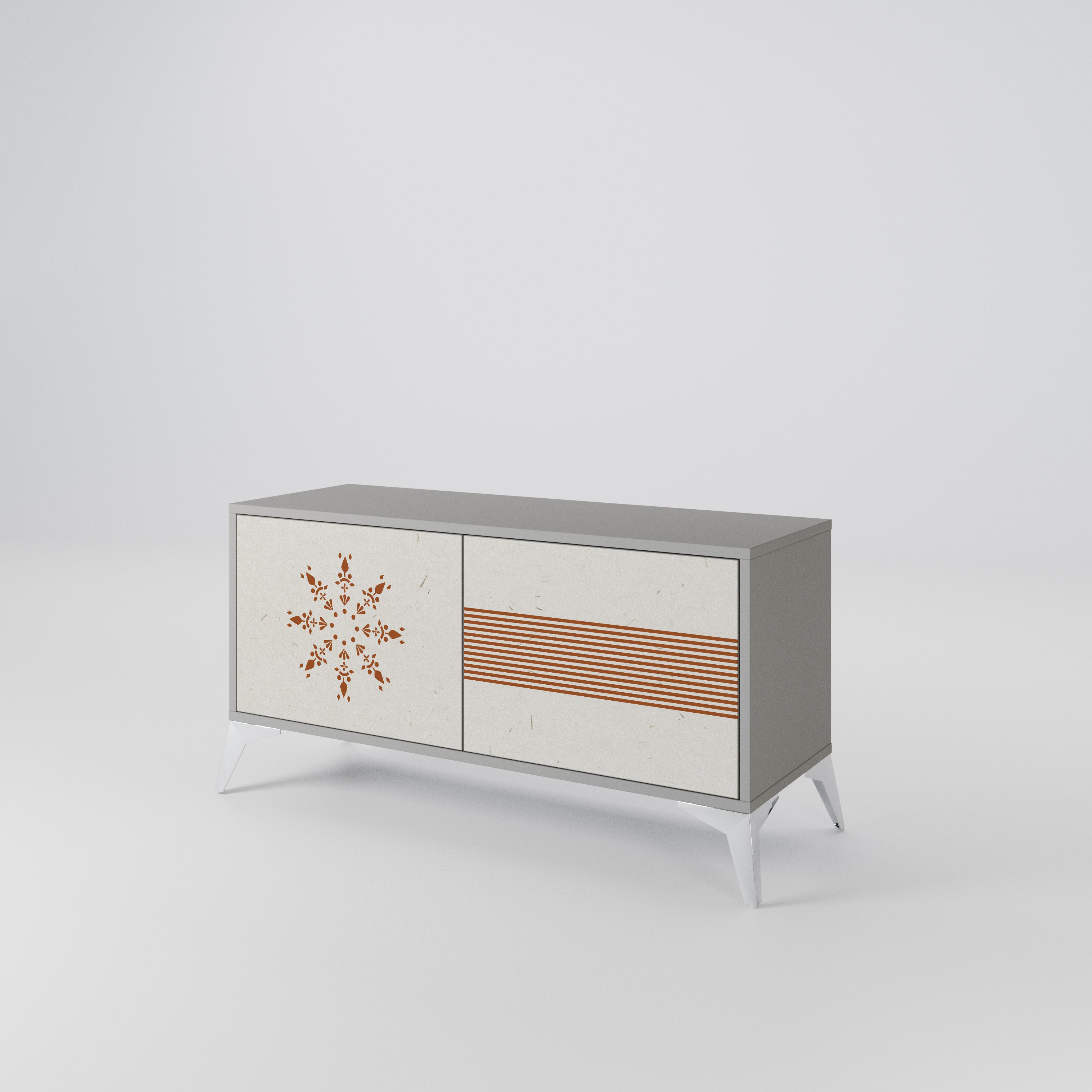 DAILY HARMONY Συμπαγές έπιπλο τηλεόρασης 2-θυρών