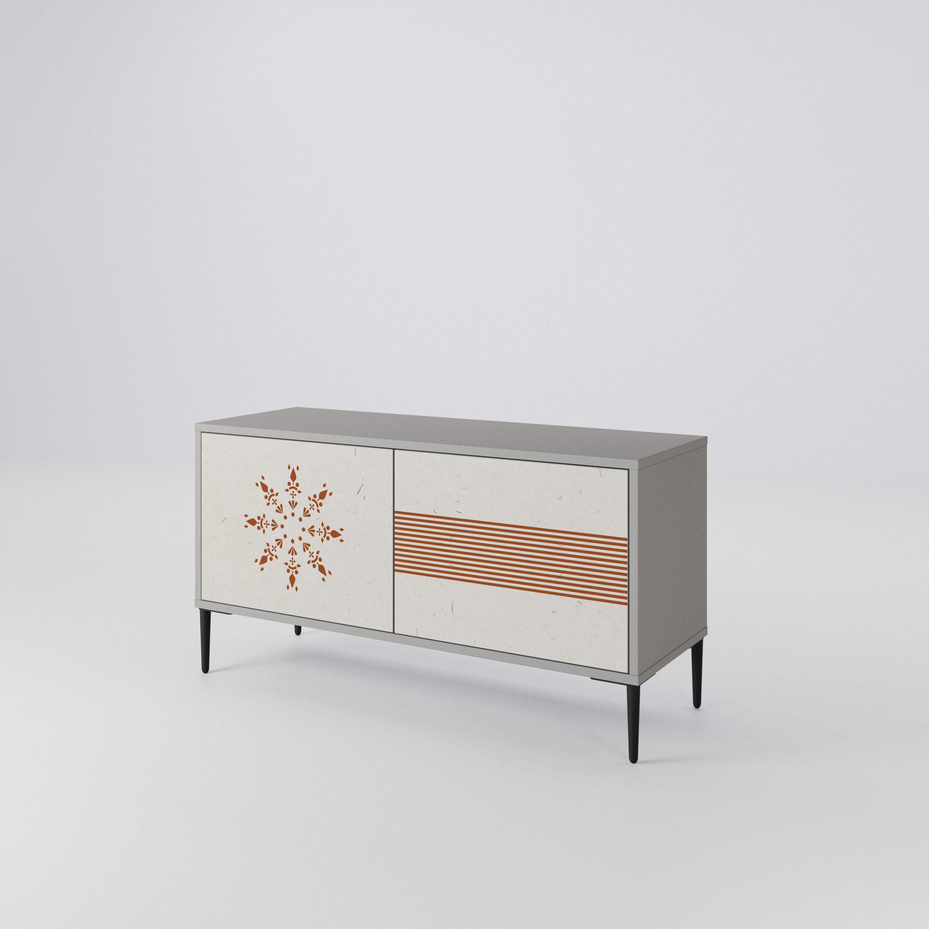 DAILY HARMONY Συμπαγές έπιπλο τηλεόρασης 2-θυρών