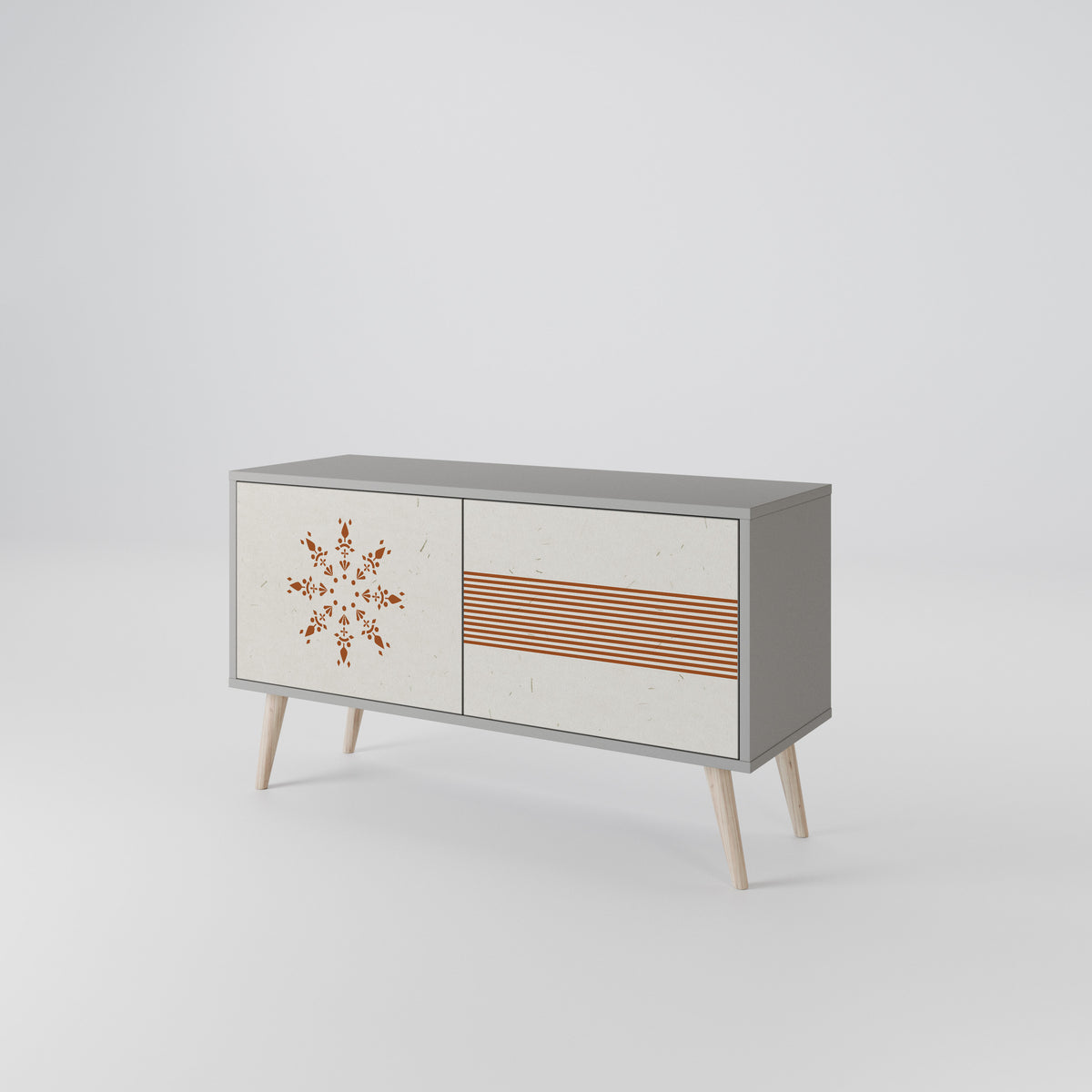 DAILY HARMONY Compact 2-Door TV Cabinet