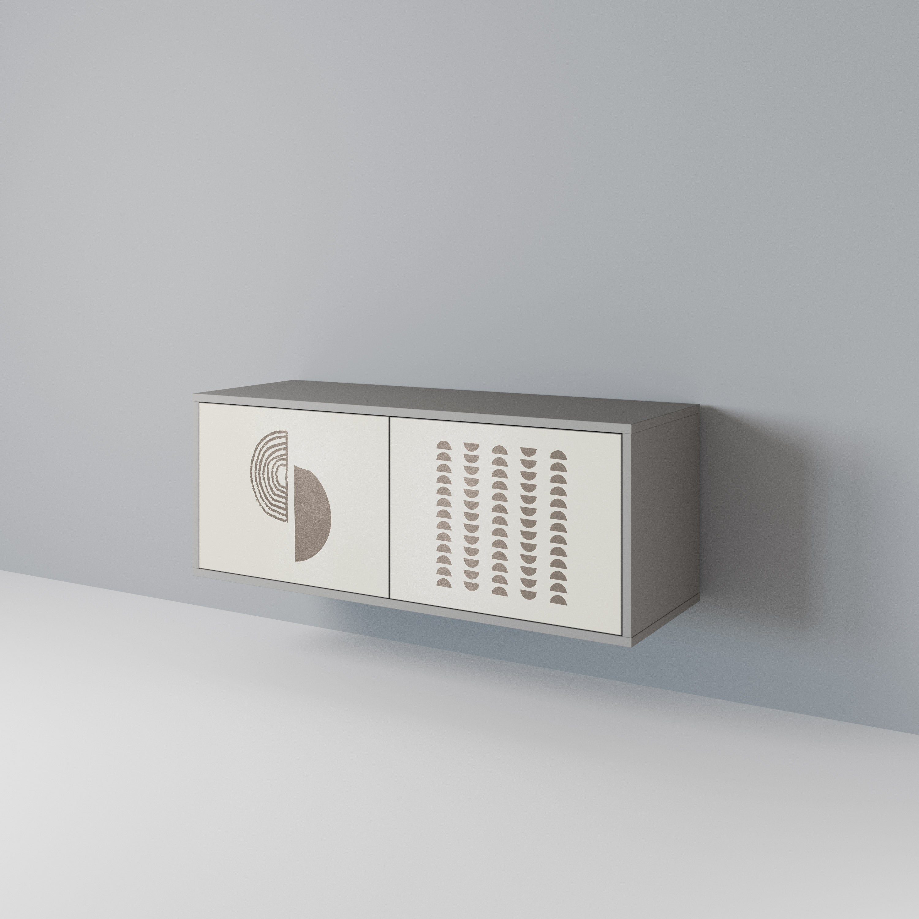 HARMONY ESSENCE Συμπαγές έπιπλο τηλεόρασης 2-θυρών