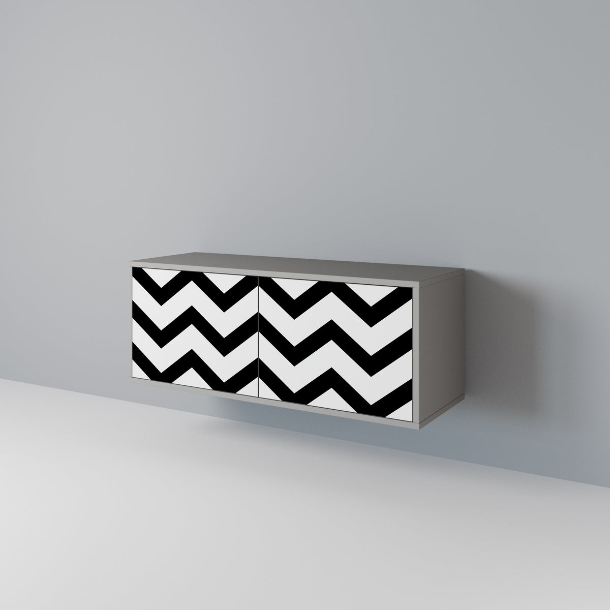 CLASSIC ZIG ZAG Συμπαγές έπιπλο τηλεόρασης 2-θυρών