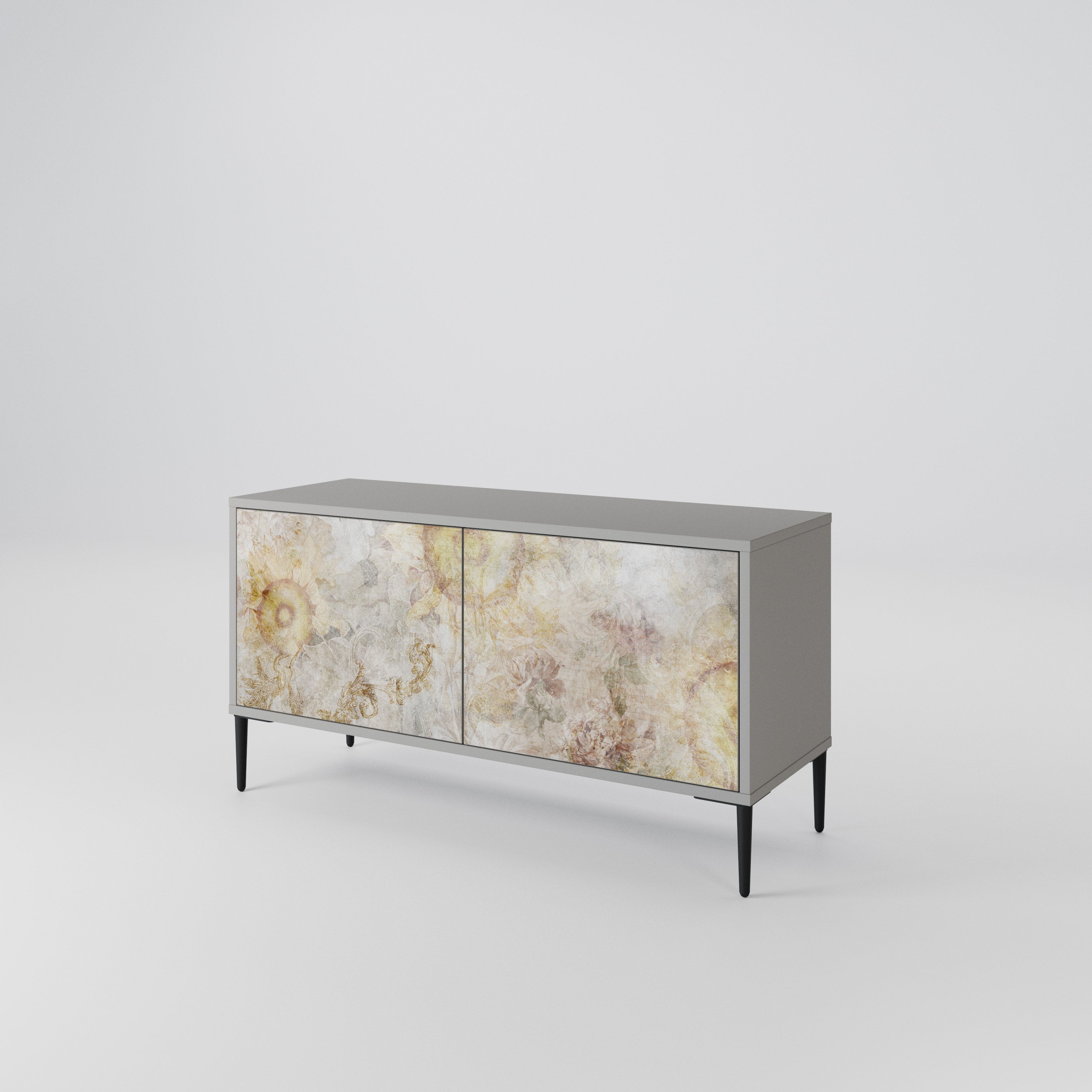 SUNFLOWER BLUR Συμπαγές έπιπλο τηλεόρασης 2-θυρών