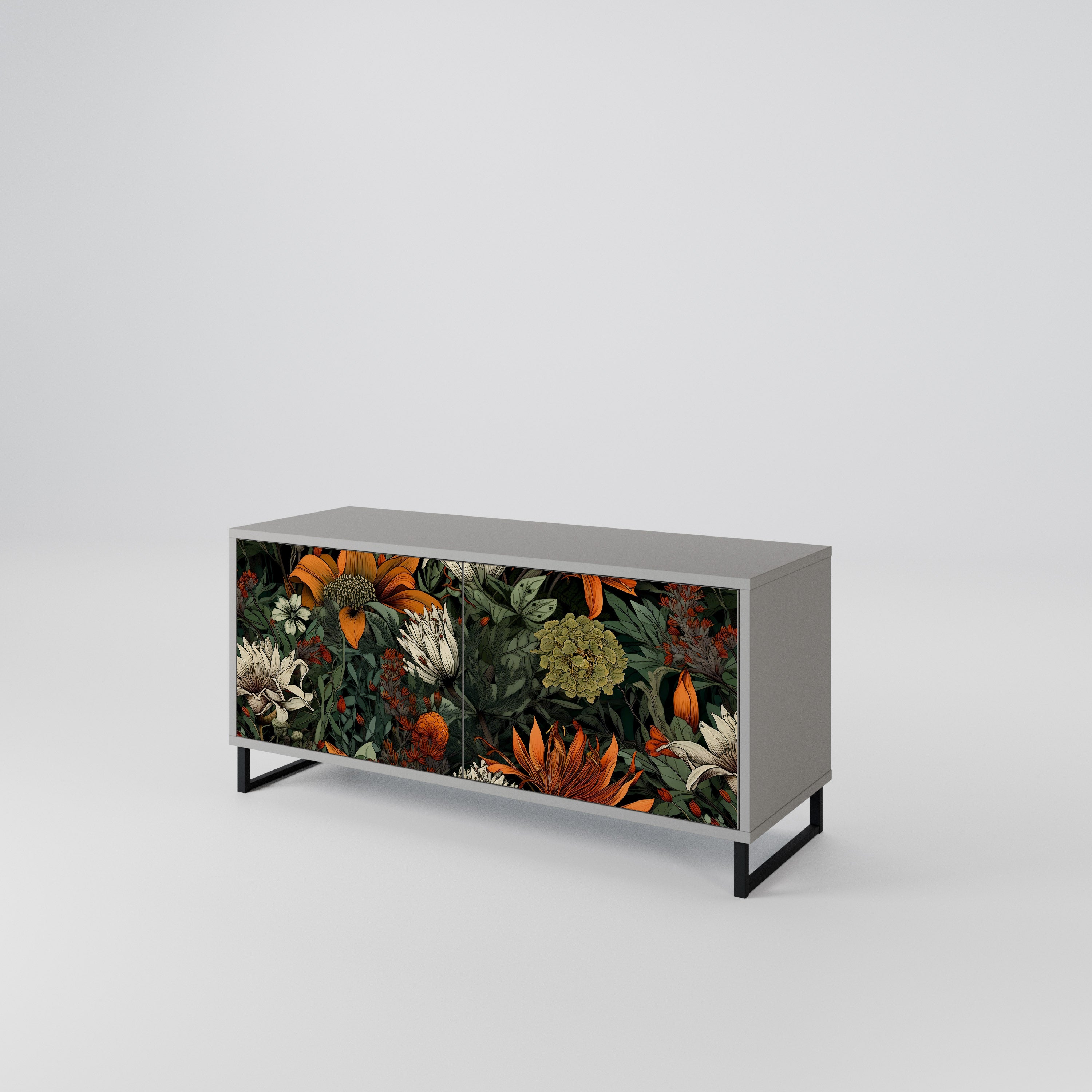 MIDNIGHT SPROUT Συμπαγές έπιπλο τηλεόρασης 2-θυρών