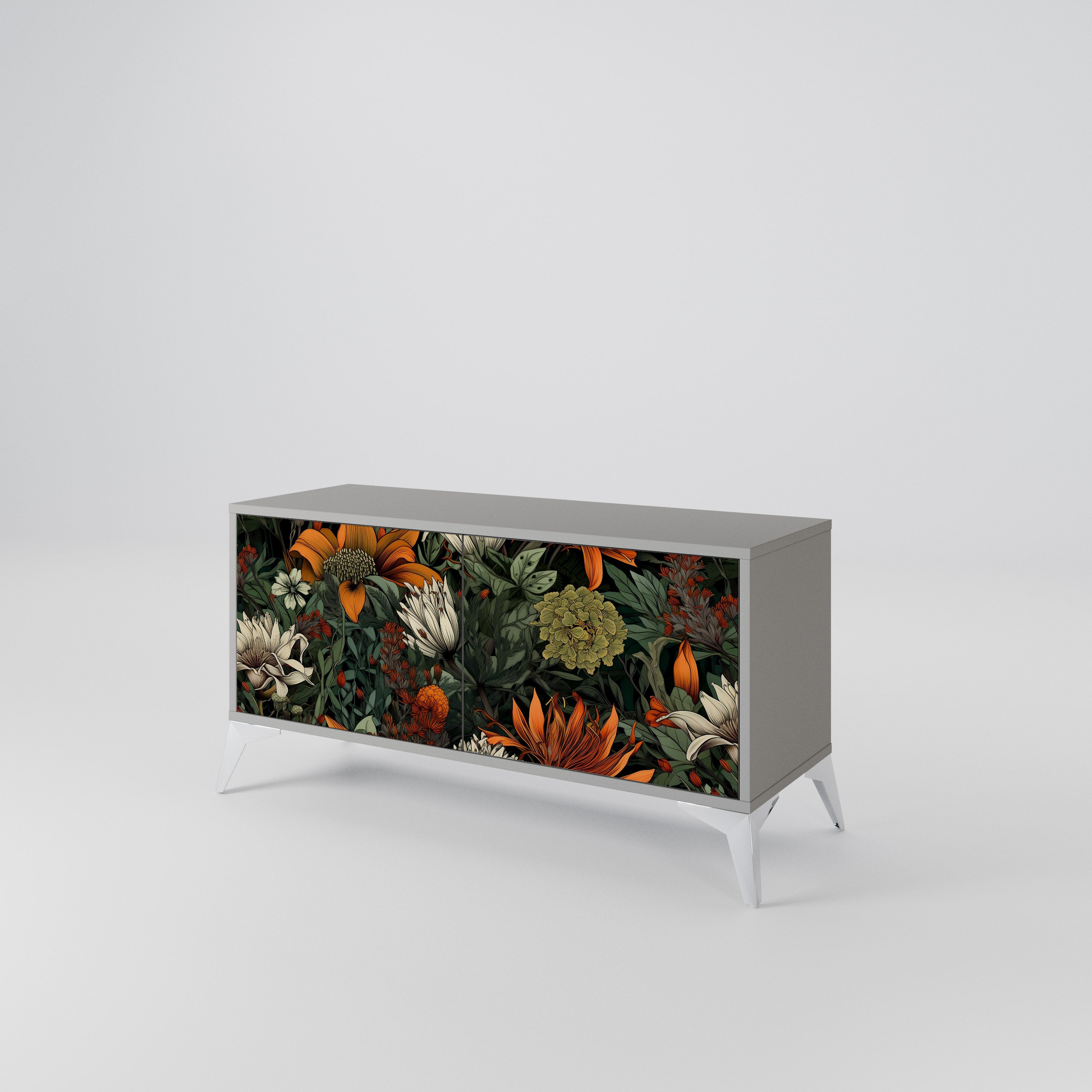 MIDNIGHT SPROUT Συμπαγές έπιπλο τηλεόρασης 2-θυρών