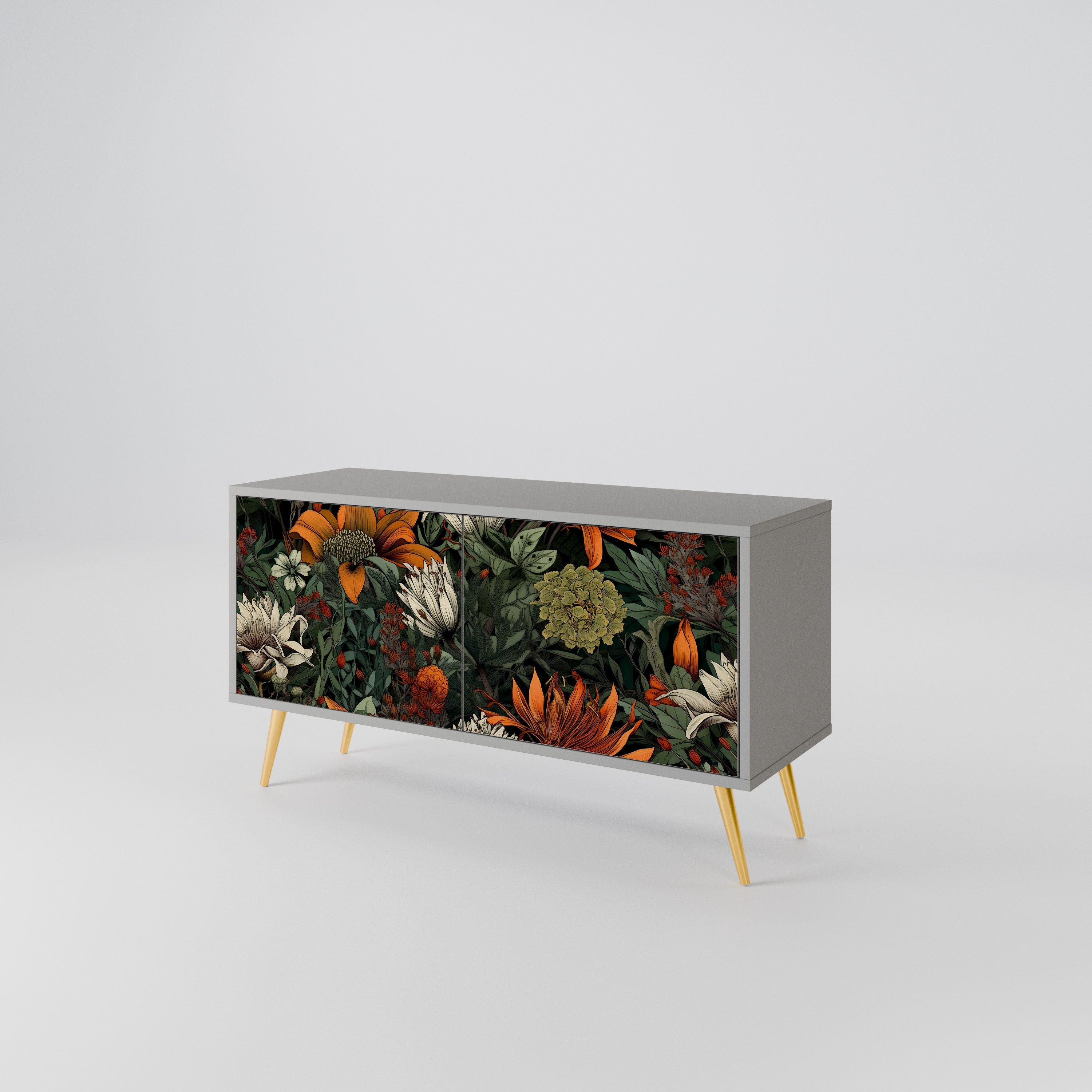 MIDNIGHT SPROUT Συμπαγές έπιπλο τηλεόρασης 2-θυρών