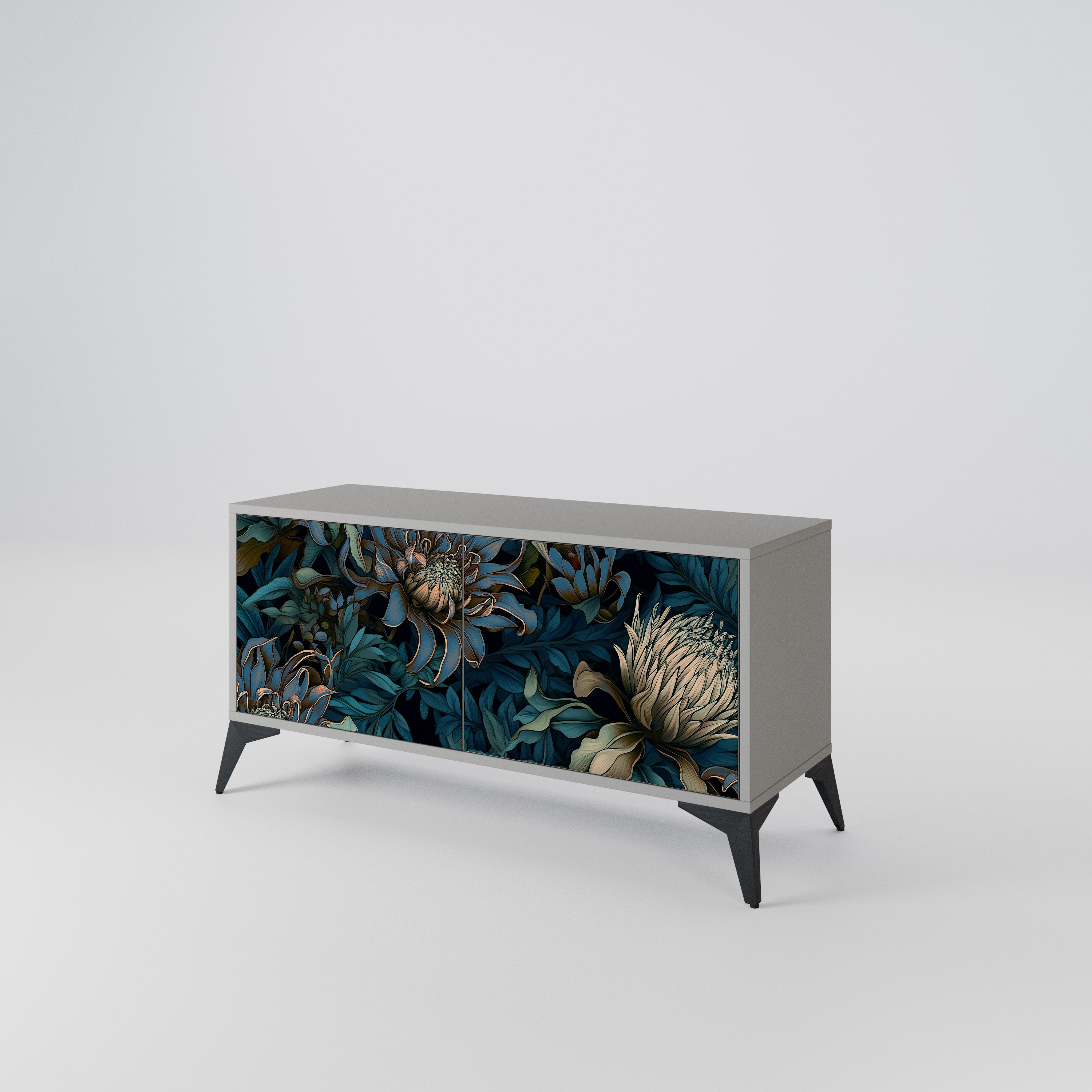 TWILIGHT BLOOM Συμπαγές έπιπλο τηλεόρασης 2-θυρών