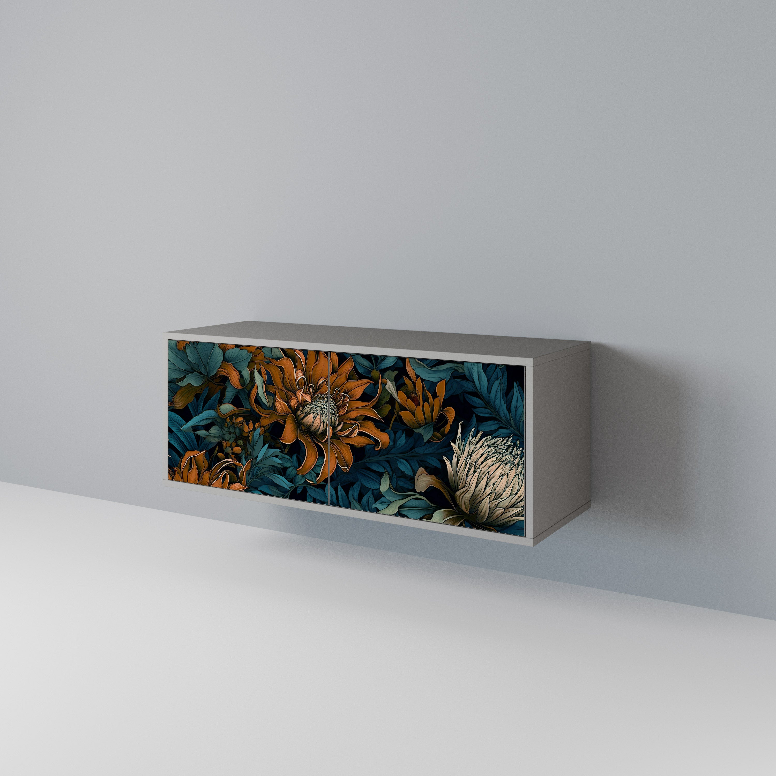 MORNING BLOOM Συμπαγές έπιπλο τηλεόρασης 2-θυρών