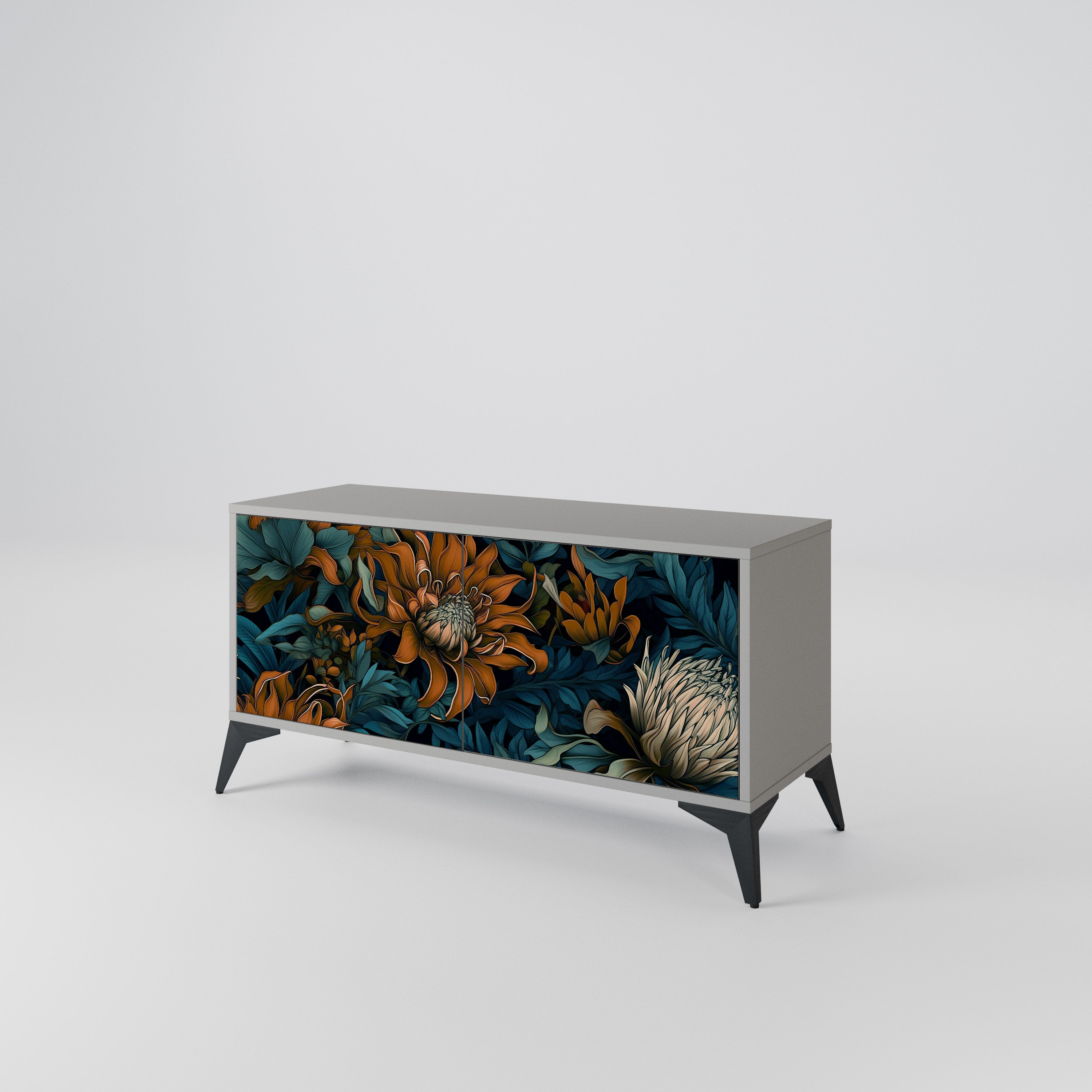 MORNING BLOOM Συμπαγές έπιπλο τηλεόρασης 2-θυρών