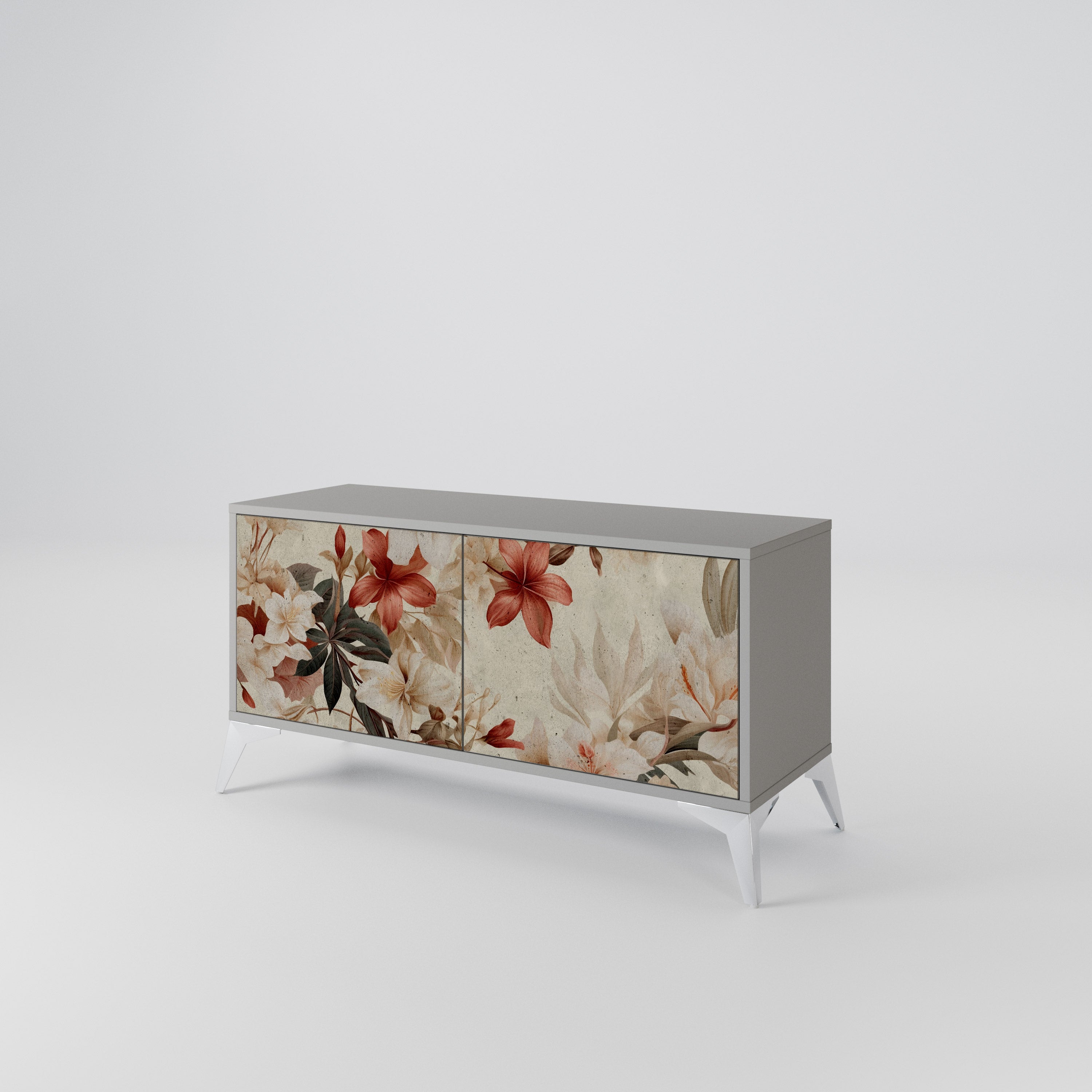 PETAL HARMONY Compact 2-Door TV Cabinet