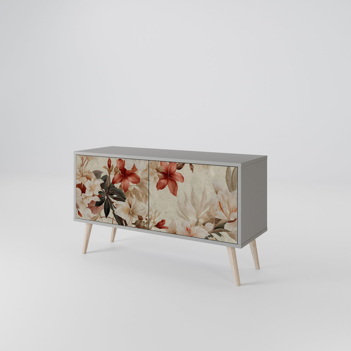 PETAL HARMONY Compact 2-Door TV Cabinet