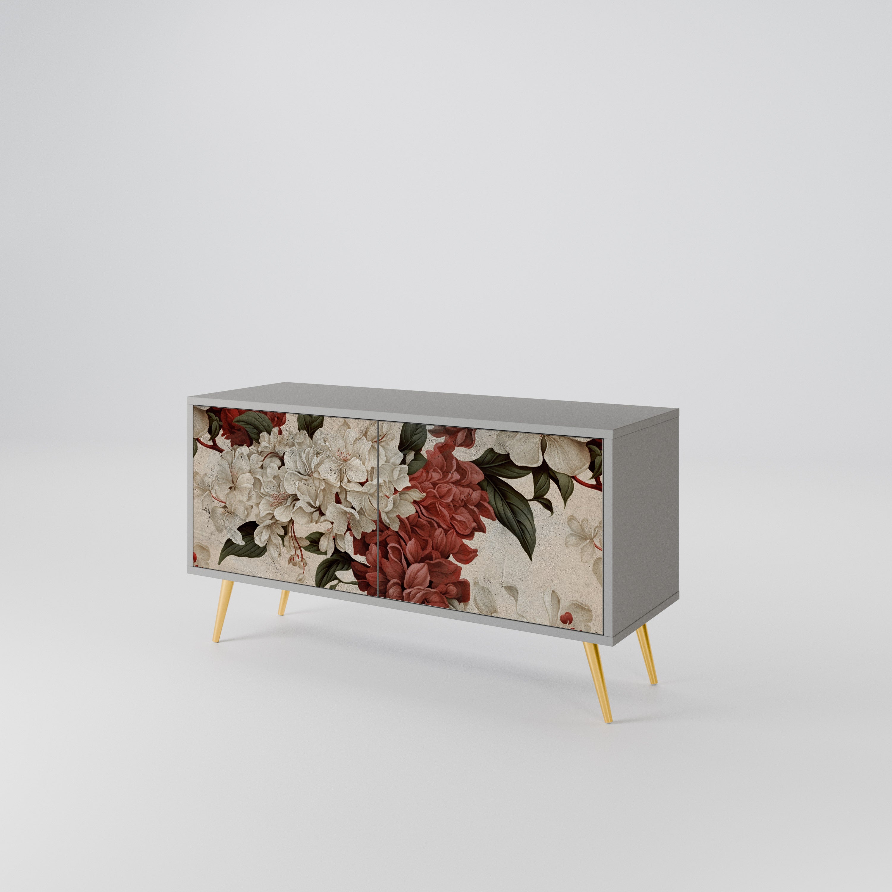 EPHEMERAL DAYS Compact 2-Door TV Cabinet