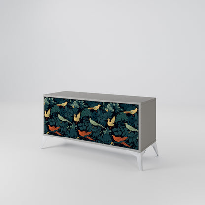 FOWL ORNAMENT Mobile TV Compatto a 2 Ante