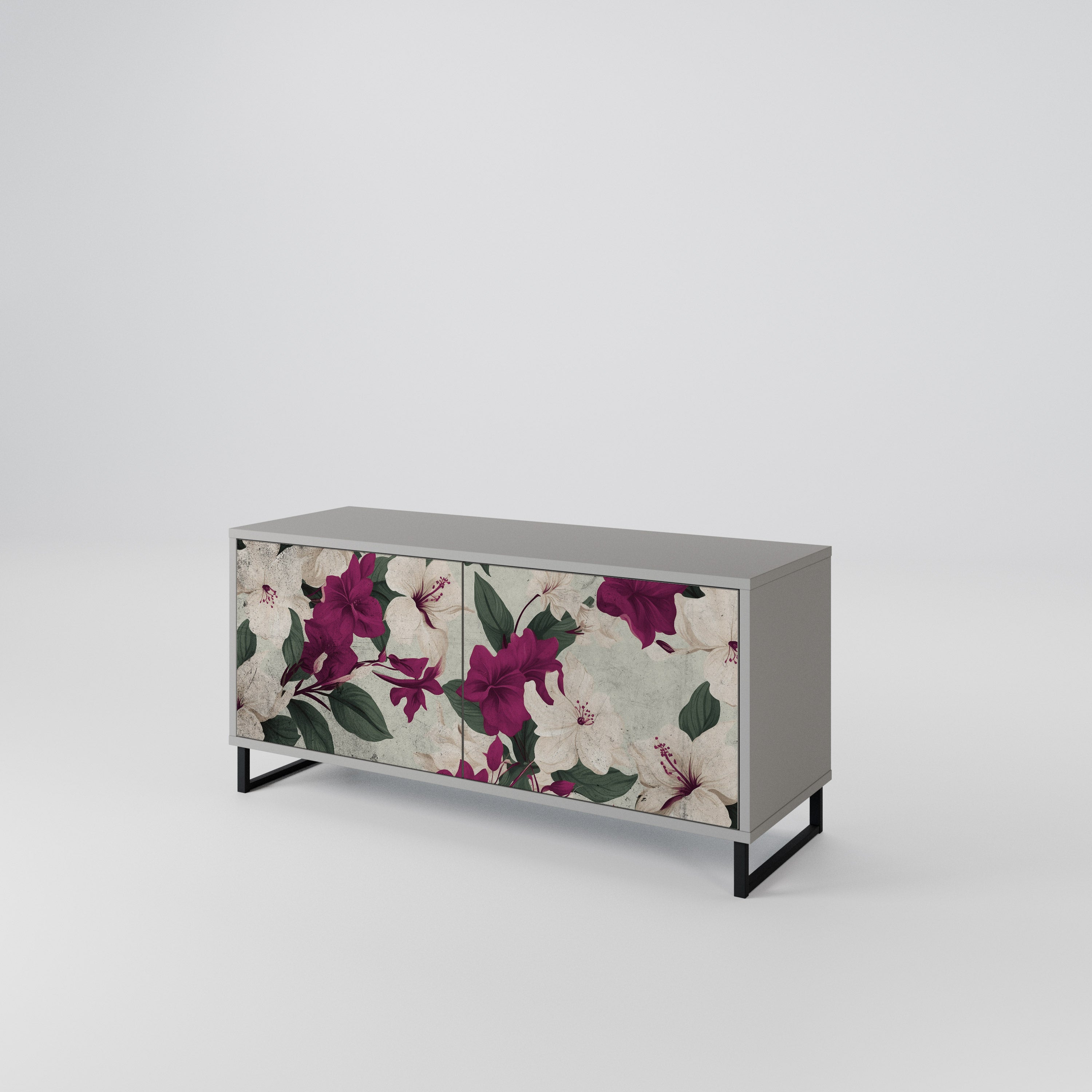 FLOWERET DREAM Compact 2-Door TV Cabinet