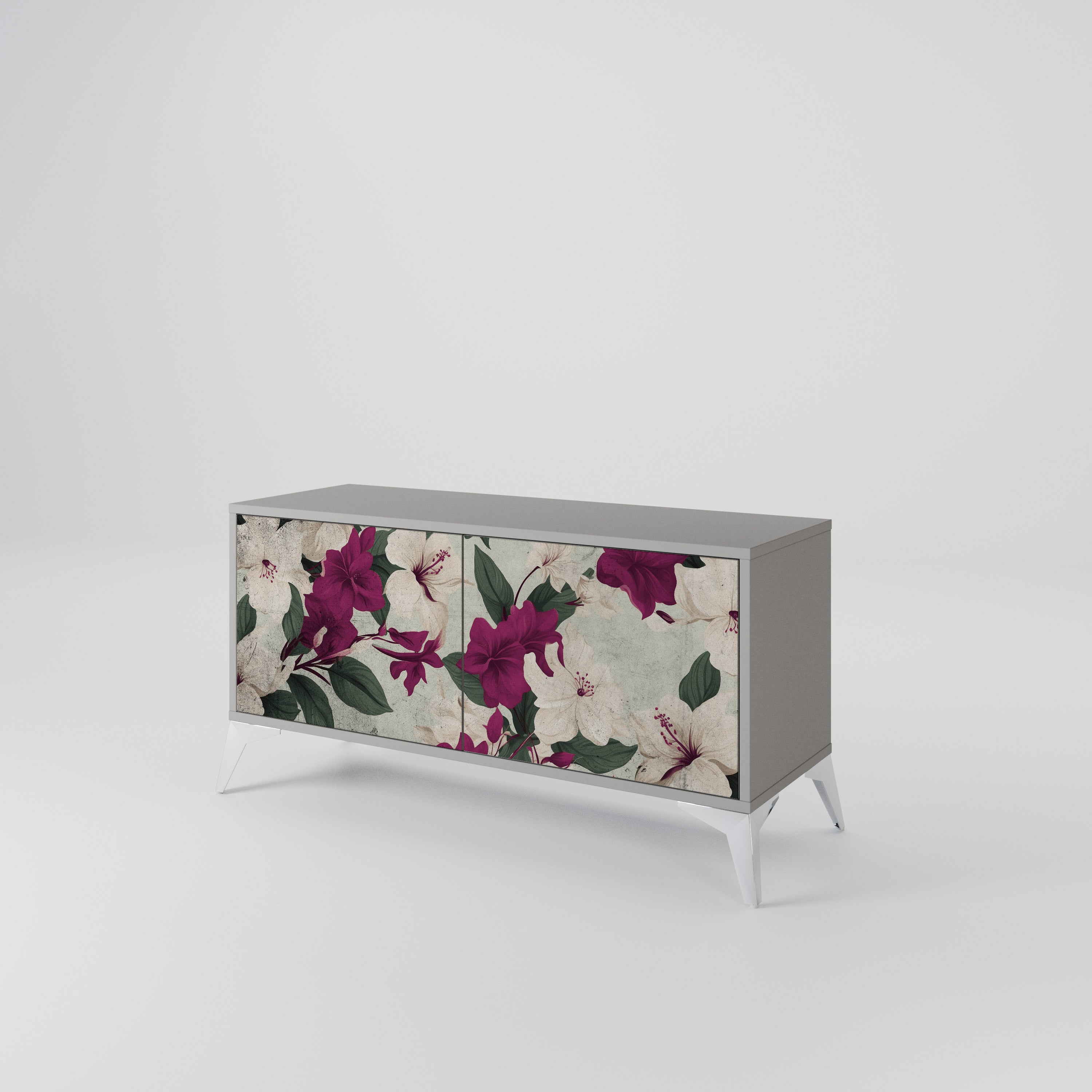 FLOWERET DREAM Compact 2-Door TV Cabinet