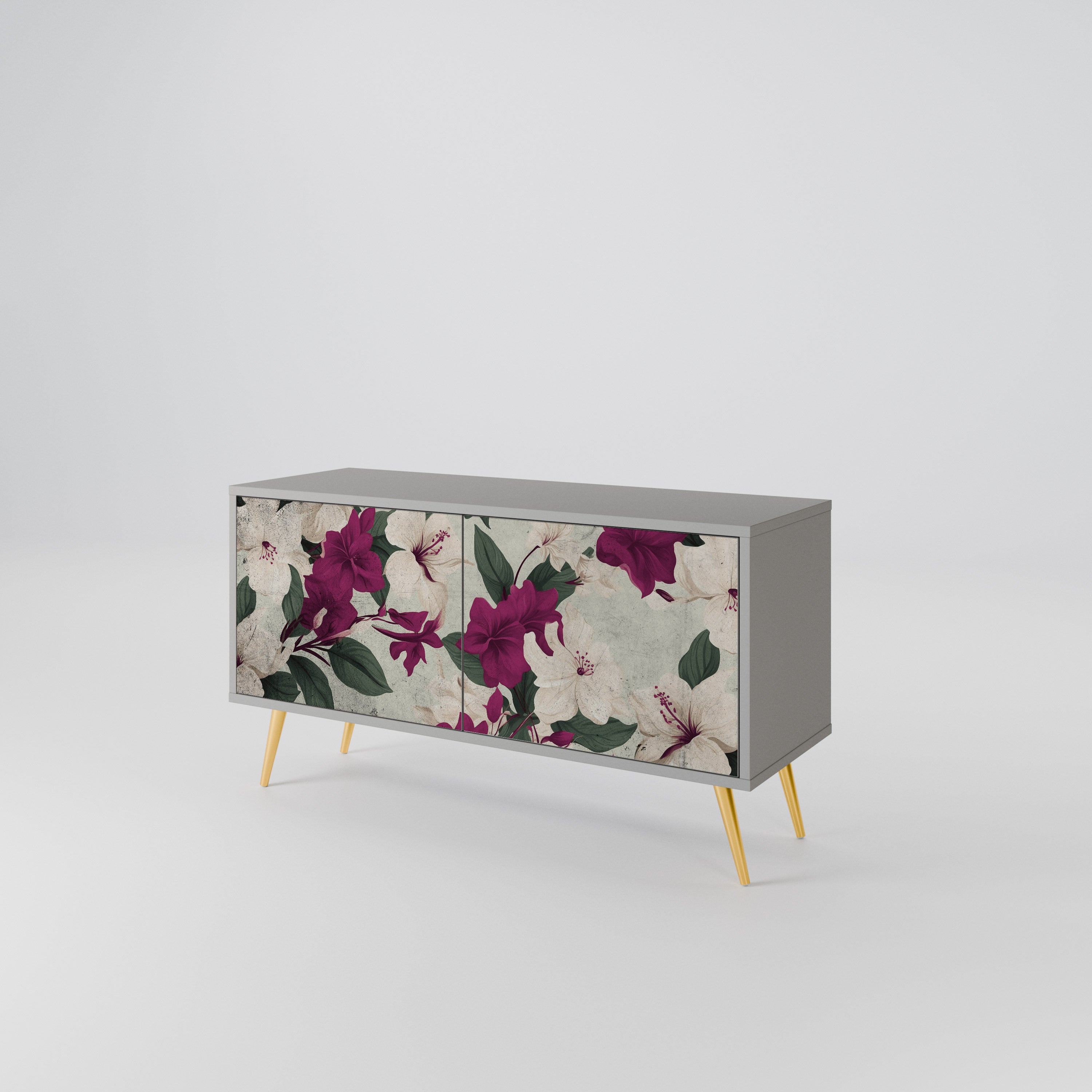 FLOWERET DREAM Compact 2-Door TV Cabinet