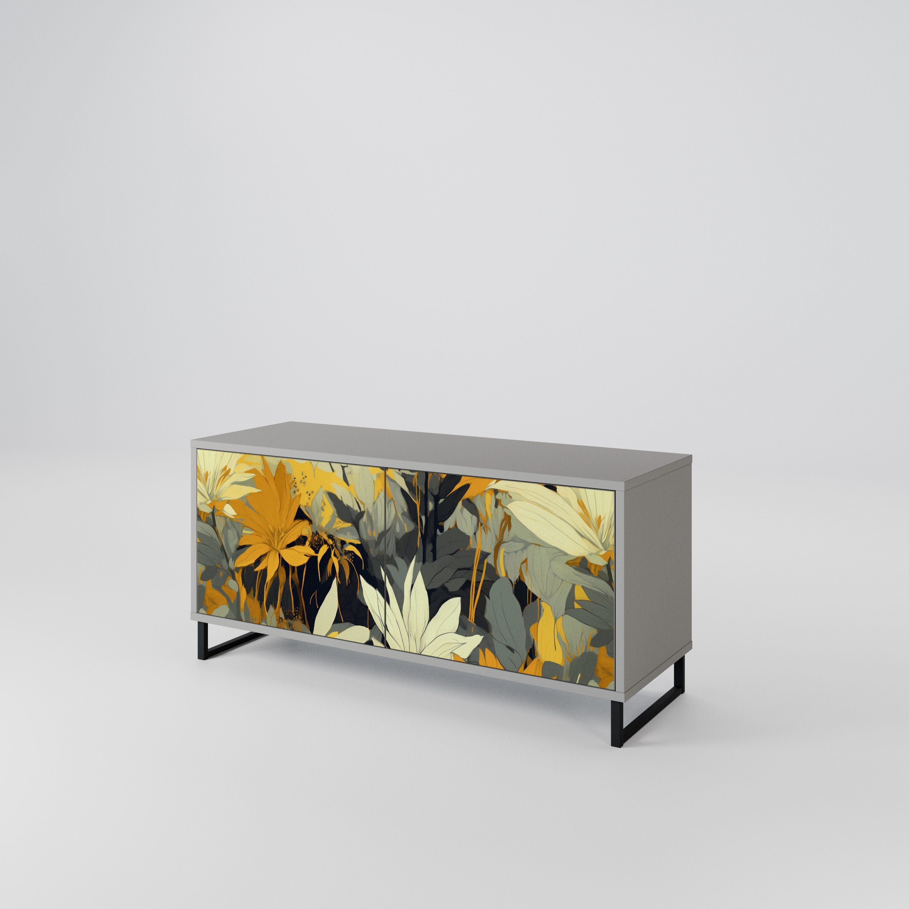 SUNKISSED LILY Compact 2-Door TV Cabinet