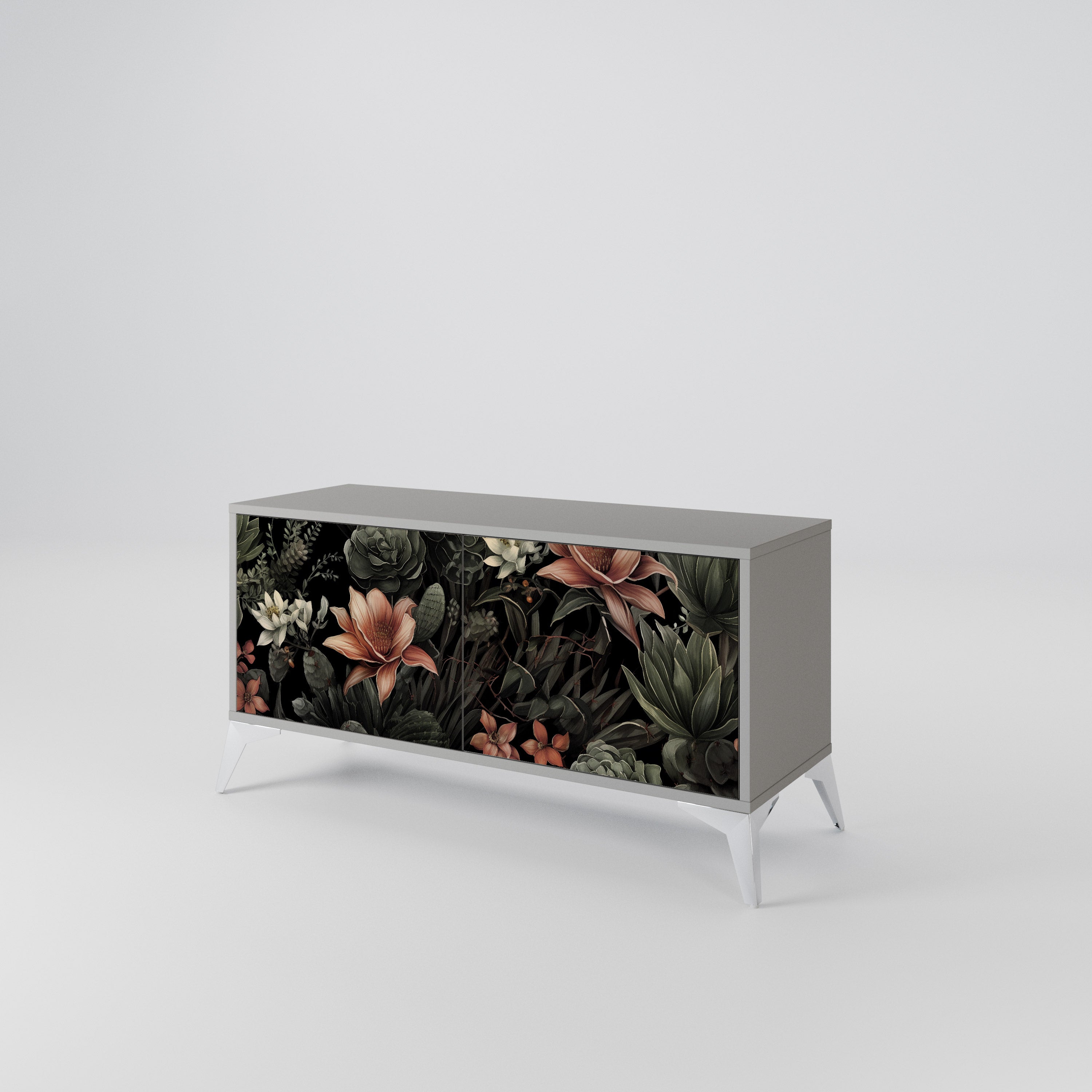SECRET VERDURE Compact 2-Door TV Cabinet