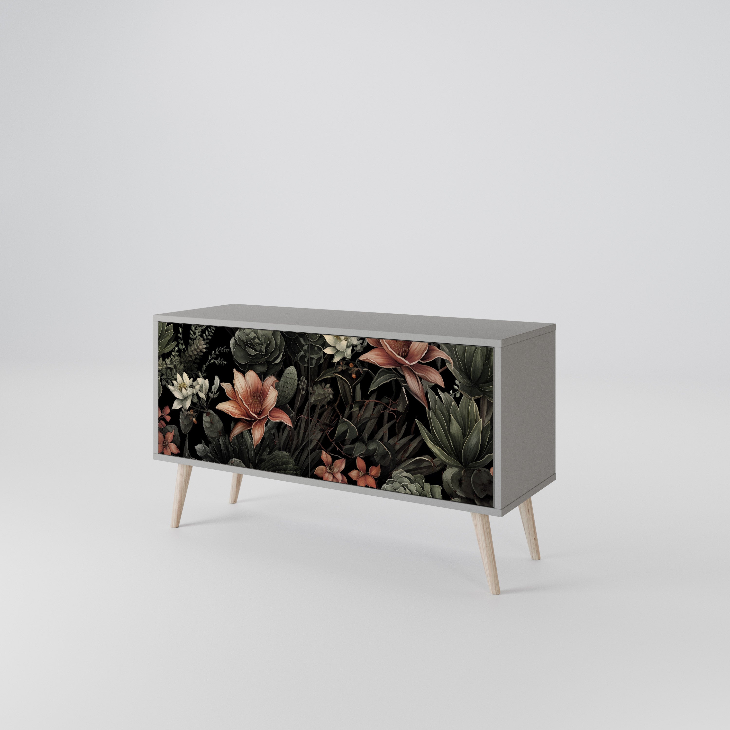 SECRET VERDURE Compact 2-Door TV Cabinet