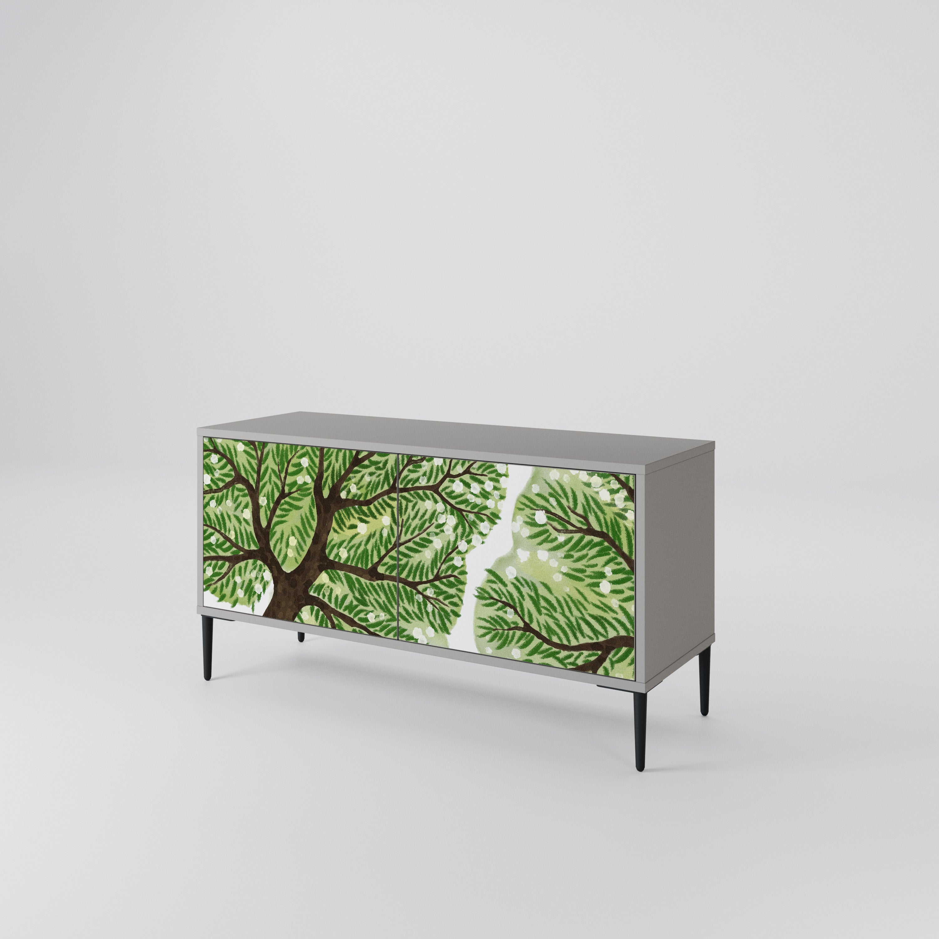 WILDERNESS DASH Mueble de TV Compacto de 2 puertas