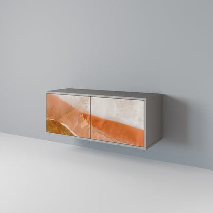 SANDHILLS SPLENDOUR Mueble de TV Compacto de 2 puertas
