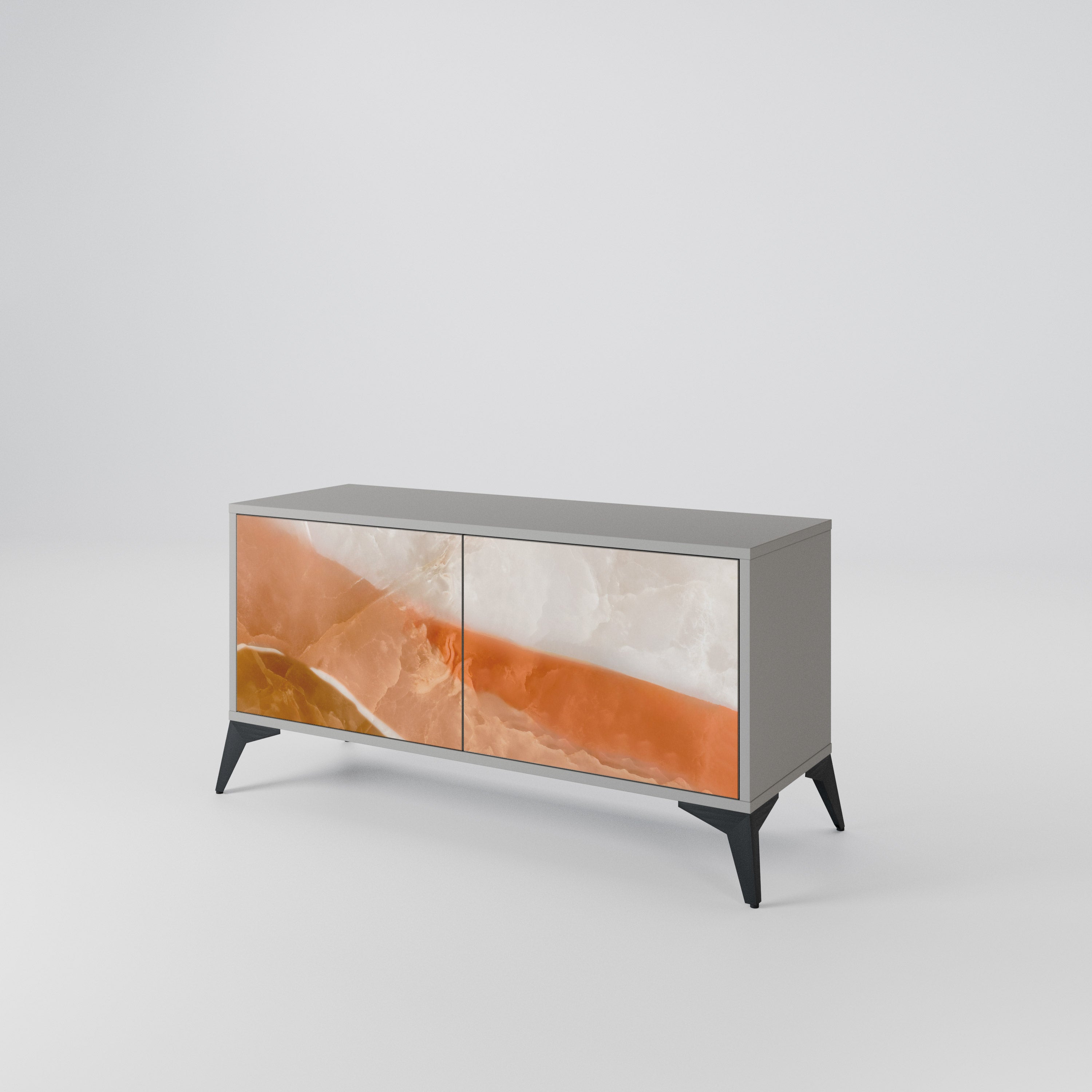 SANDHILLS SPLENDOUR Kompakt TV-bänk med 2 dörrar