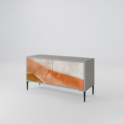 SANDHILLS SPLENDOUR Mueble de TV Compacto de 2 puertas