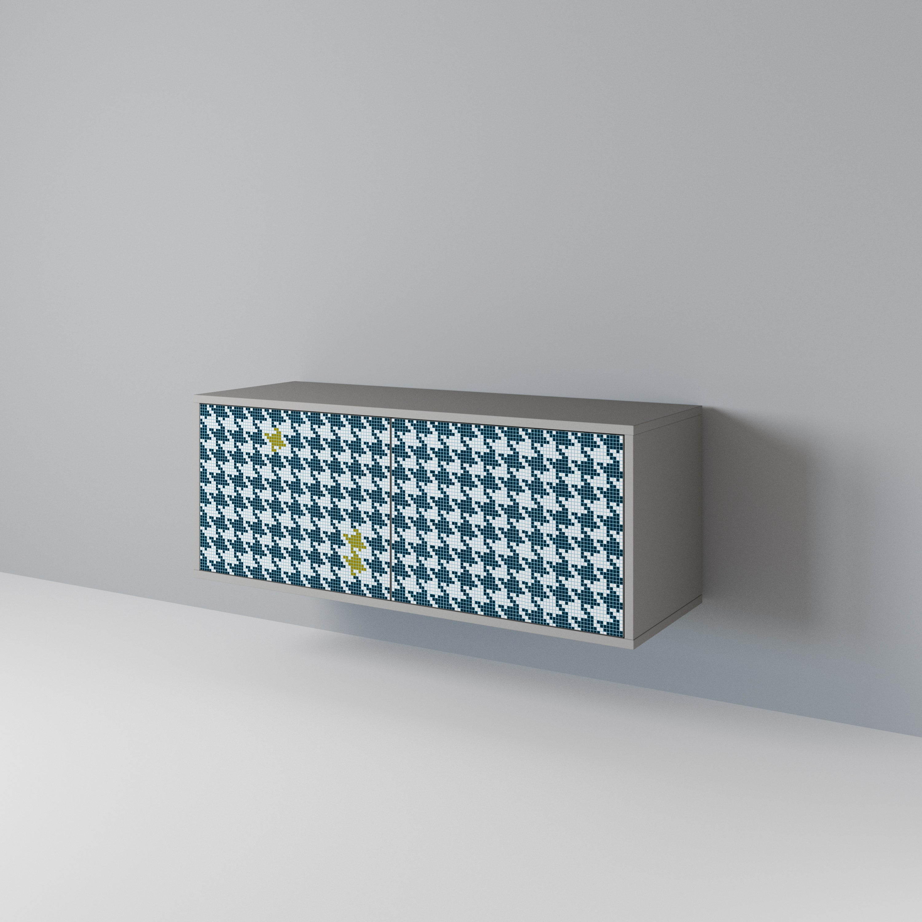 OUT OF CONTEXT Kompakt TV-bänk med 2 dörrar