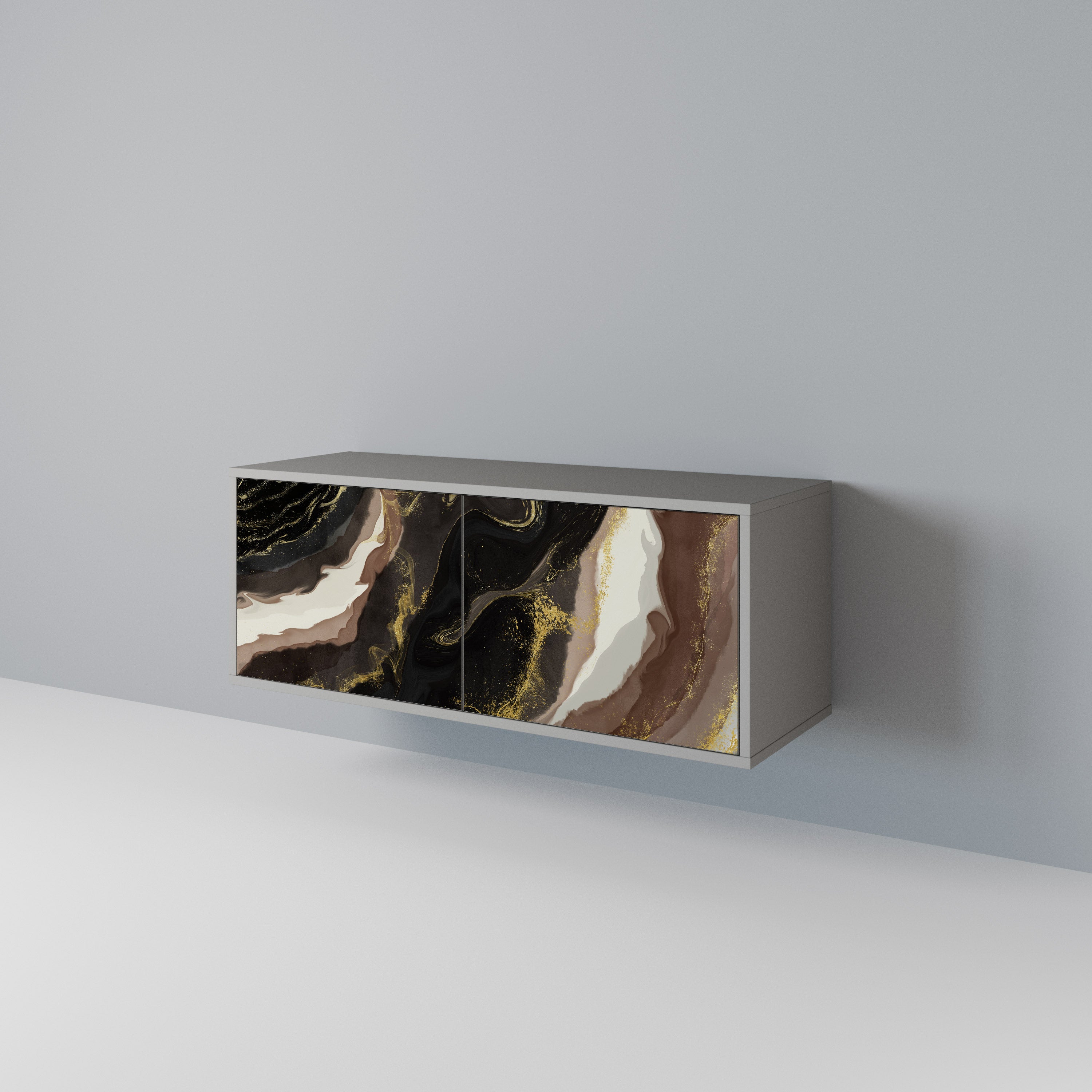 GOLD DUST Compact 2-Door TV Cabinet