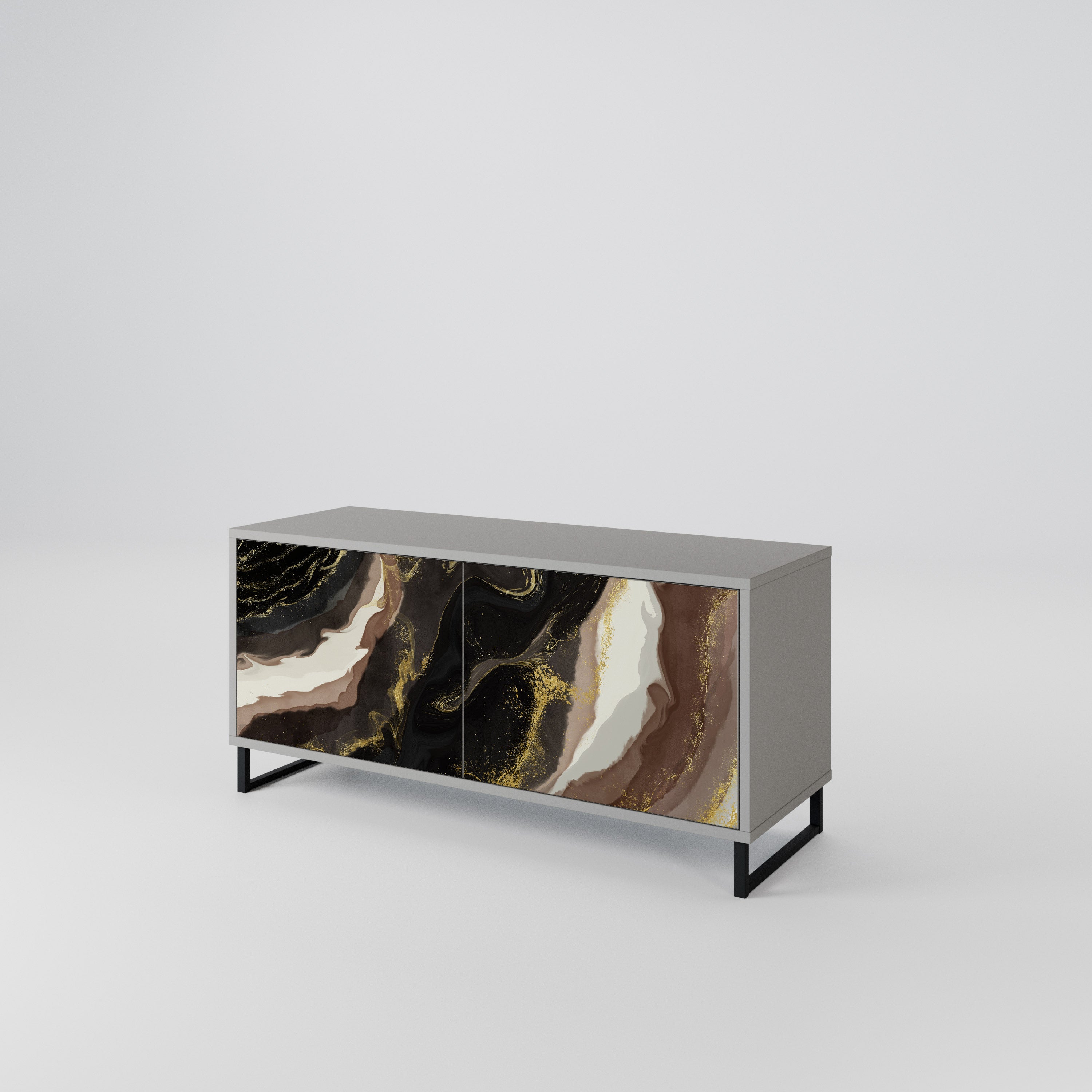 GOLD DUST Compact 2-Door TV Cabinet