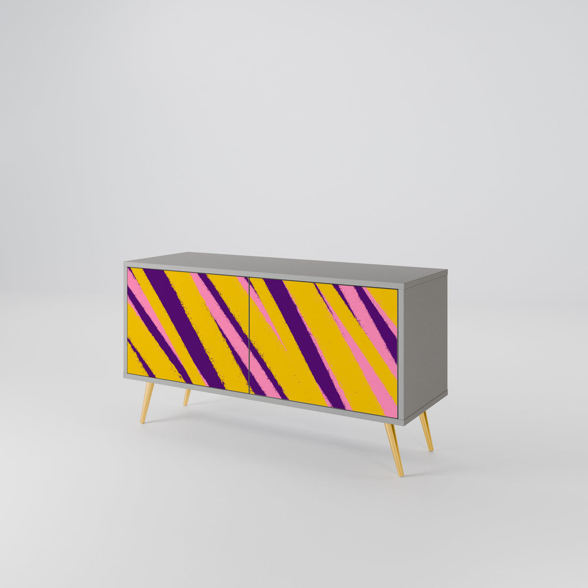 DREAMS COME TRUE Mueble de TV Compacto de 2 puertas