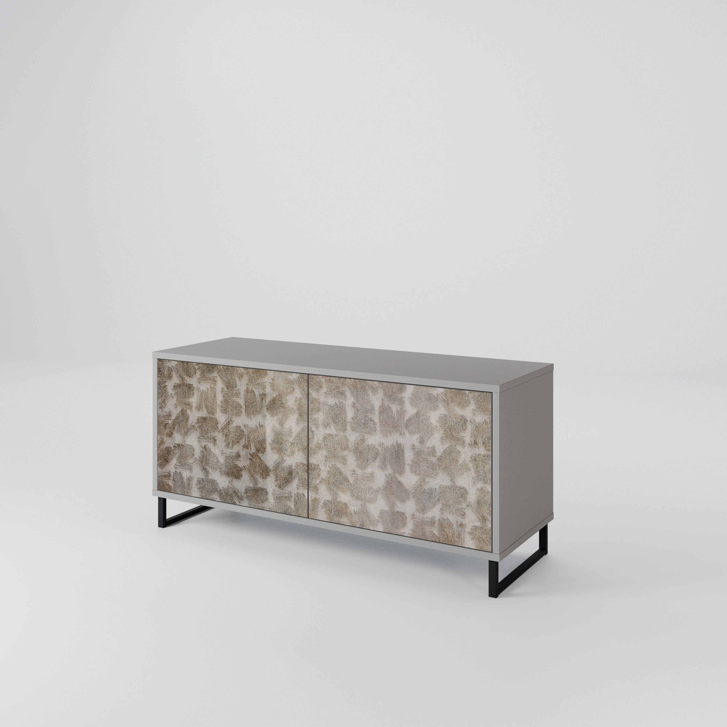 SLIGHTLY BLURRED Συμπαγές έπιπλο τηλεόρασης 2-θυρών