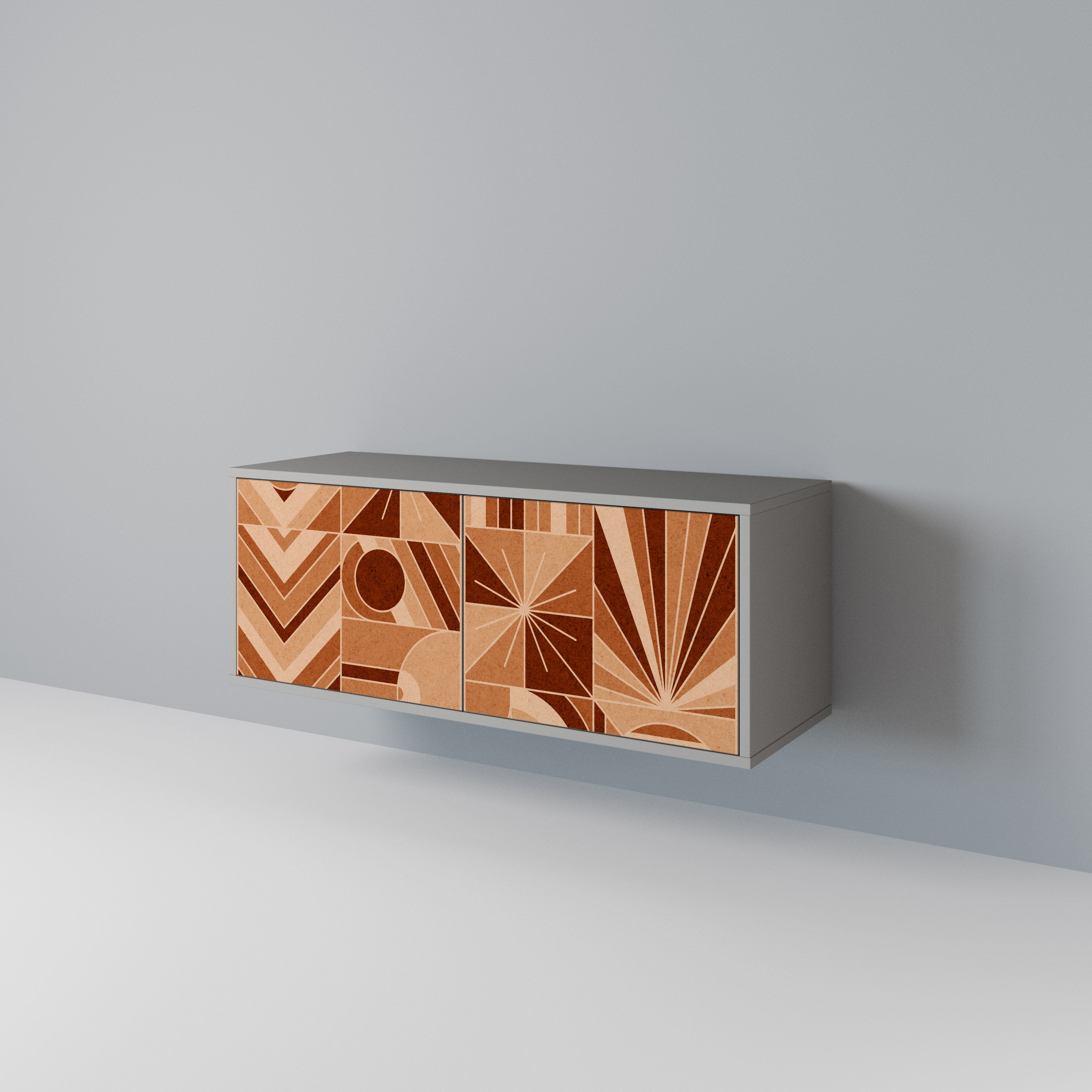 PRISM MOSAIC Συμπαγές έπιπλο τηλεόρασης 2-θυρών