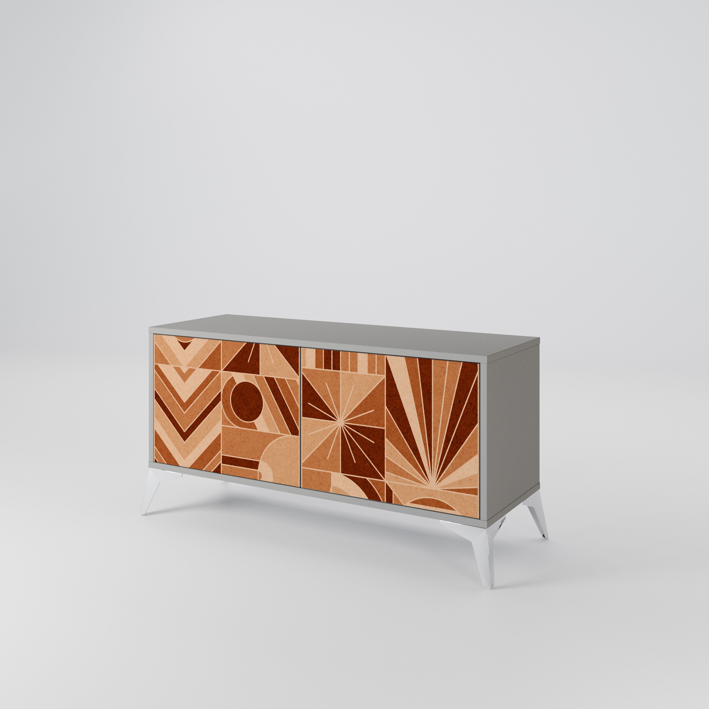 PRISM MOSAIC Συμπαγές έπιπλο τηλεόρασης 2-θυρών